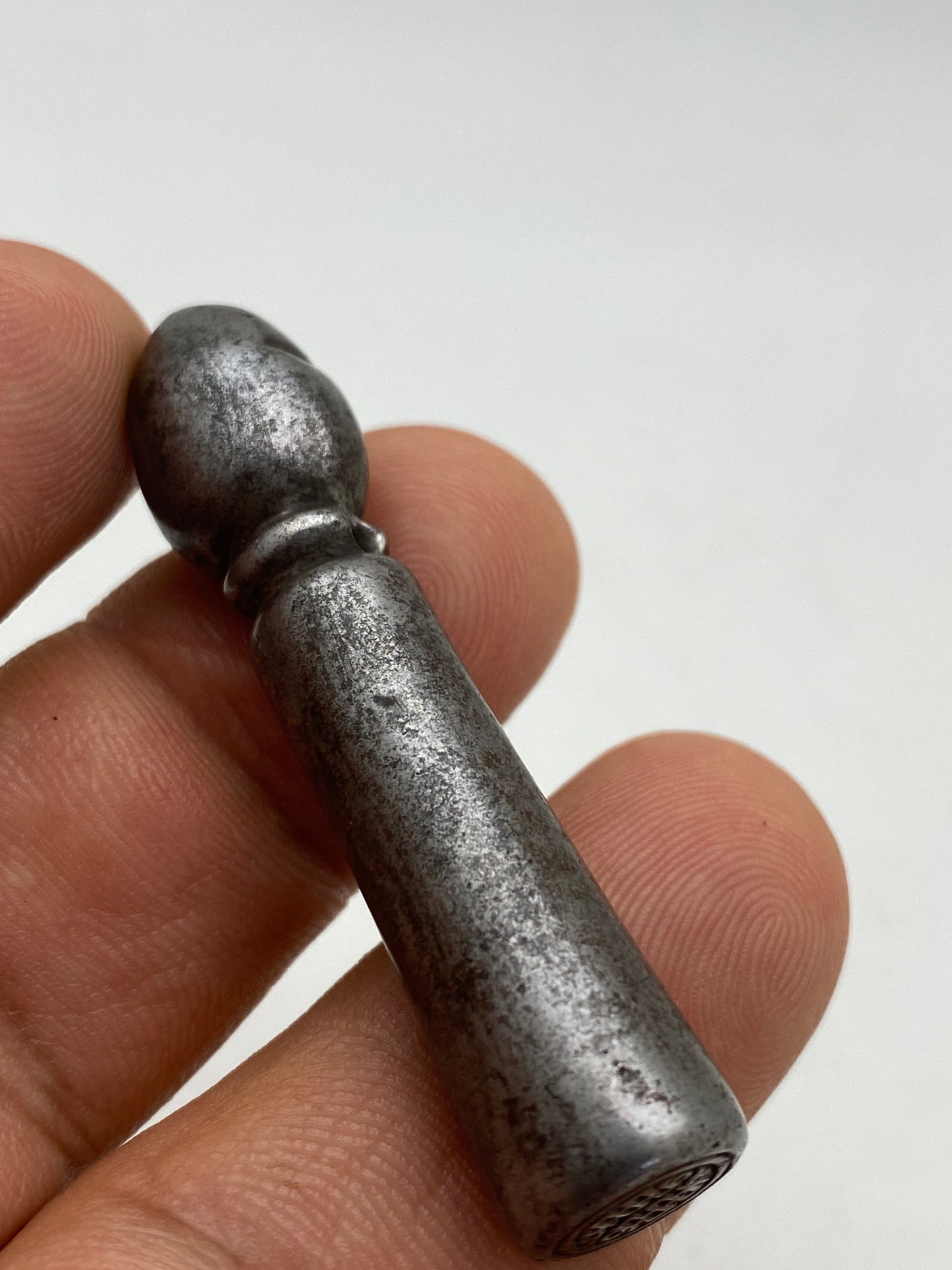 16th century Tibetan iron stamp