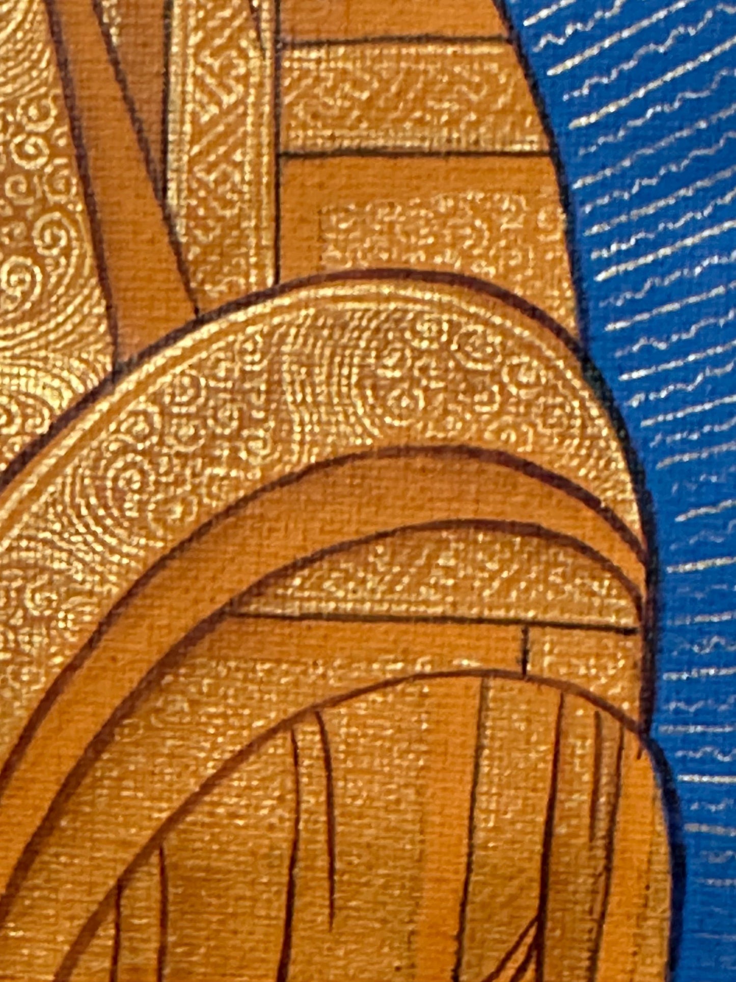Amitabha Buddha, Tibetan Thangka , Buddhist painting,