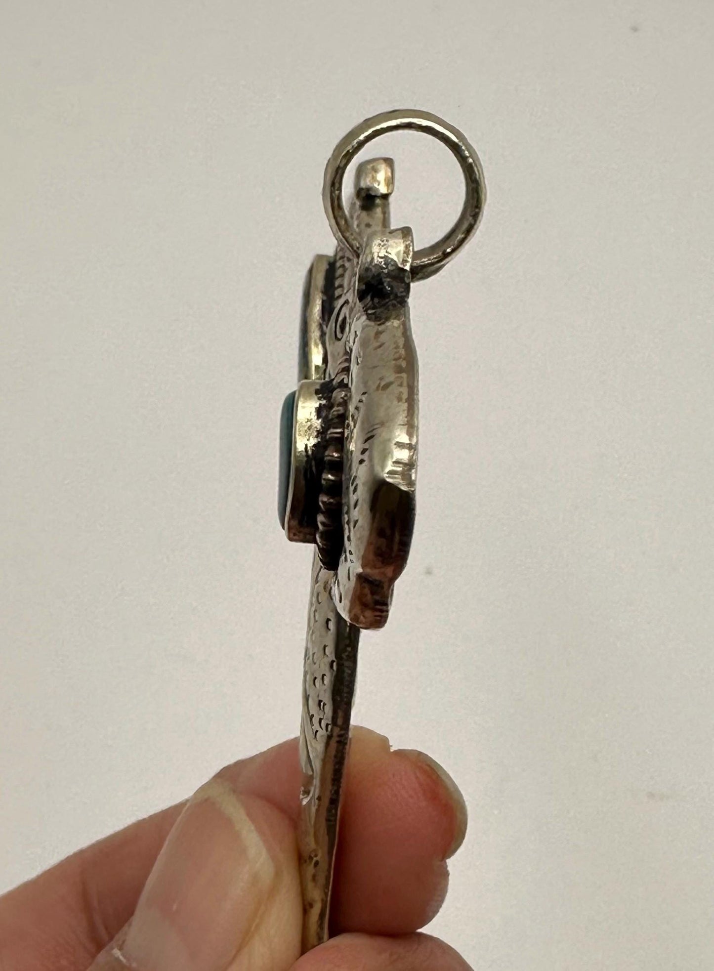 Dragonfly pendant,handcrafted, Tibetan silver,Bug pendant,Nepalese