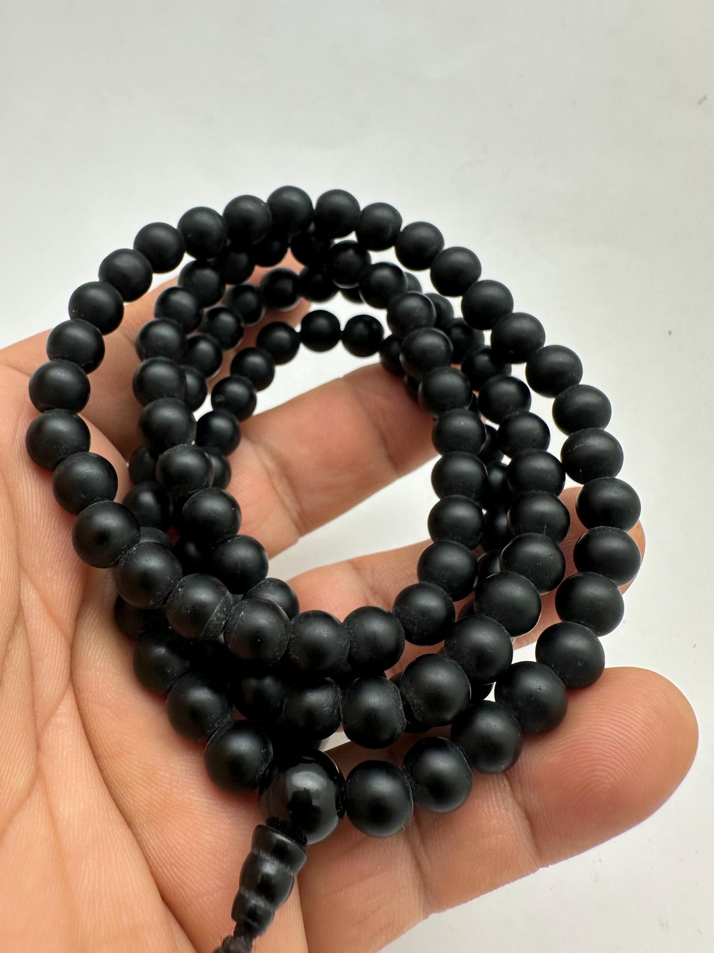 Shaligram mala, sacred bead from Himalaya,