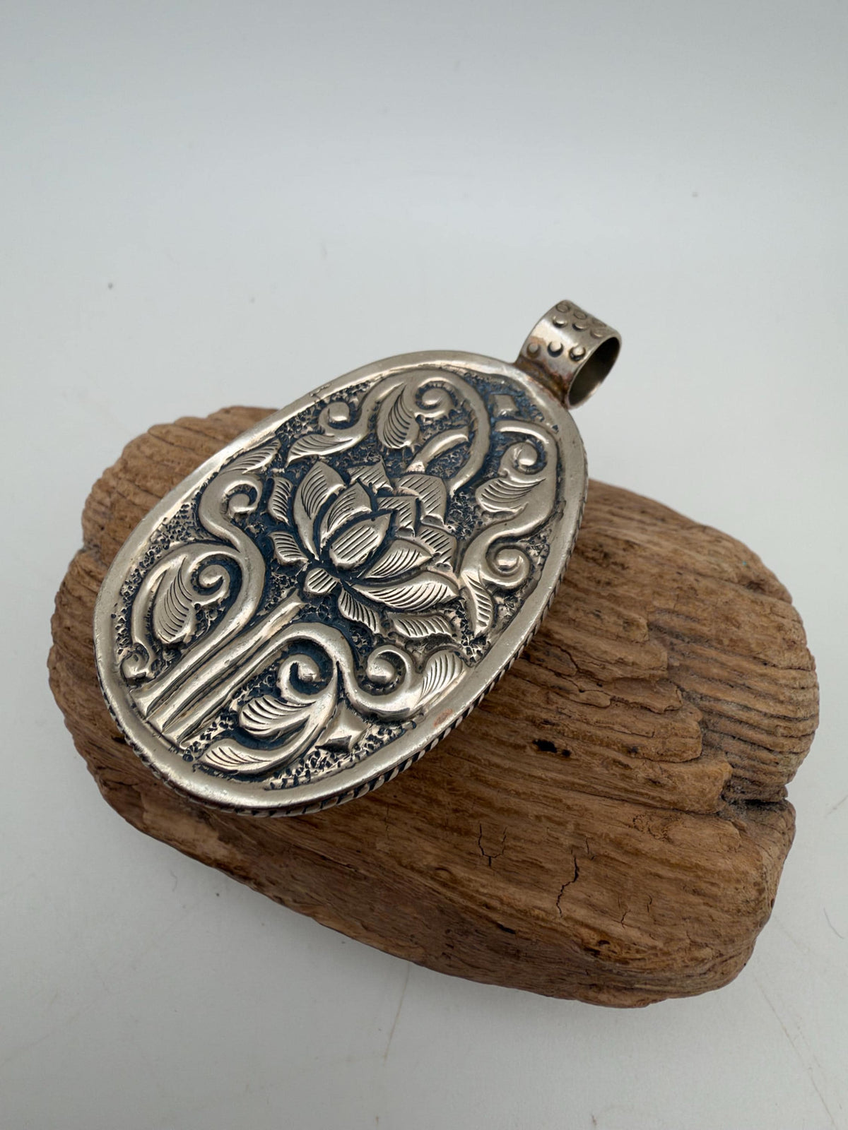 Tiger eye stone tara , master handcrafted with Tibetan silver
