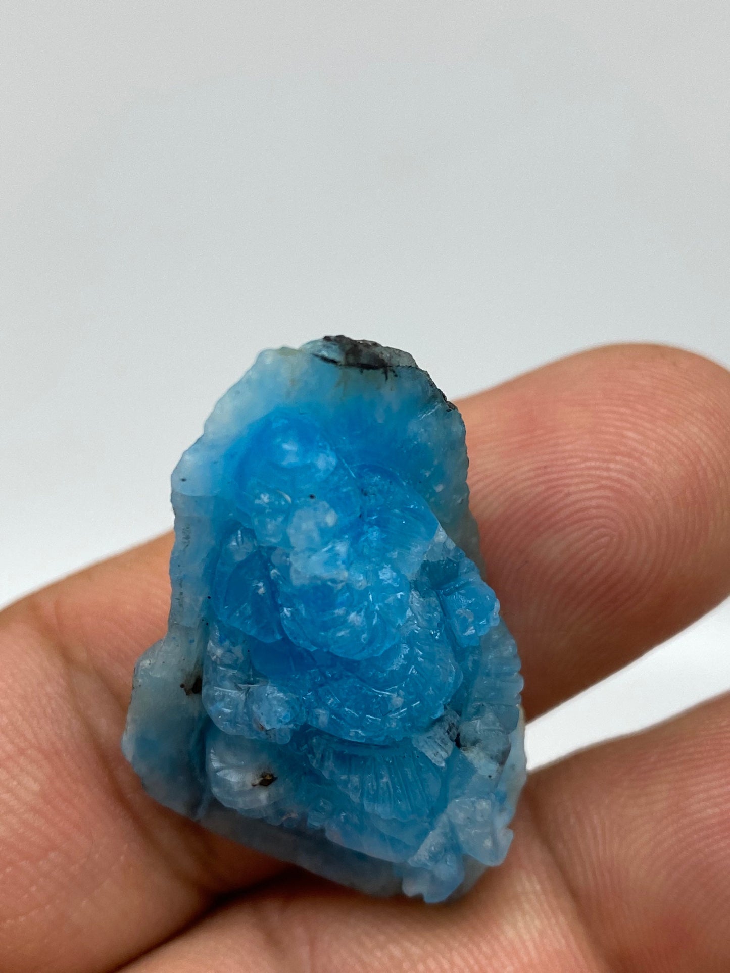 Aquamarine Ganesh, master handcrafted, natural gem