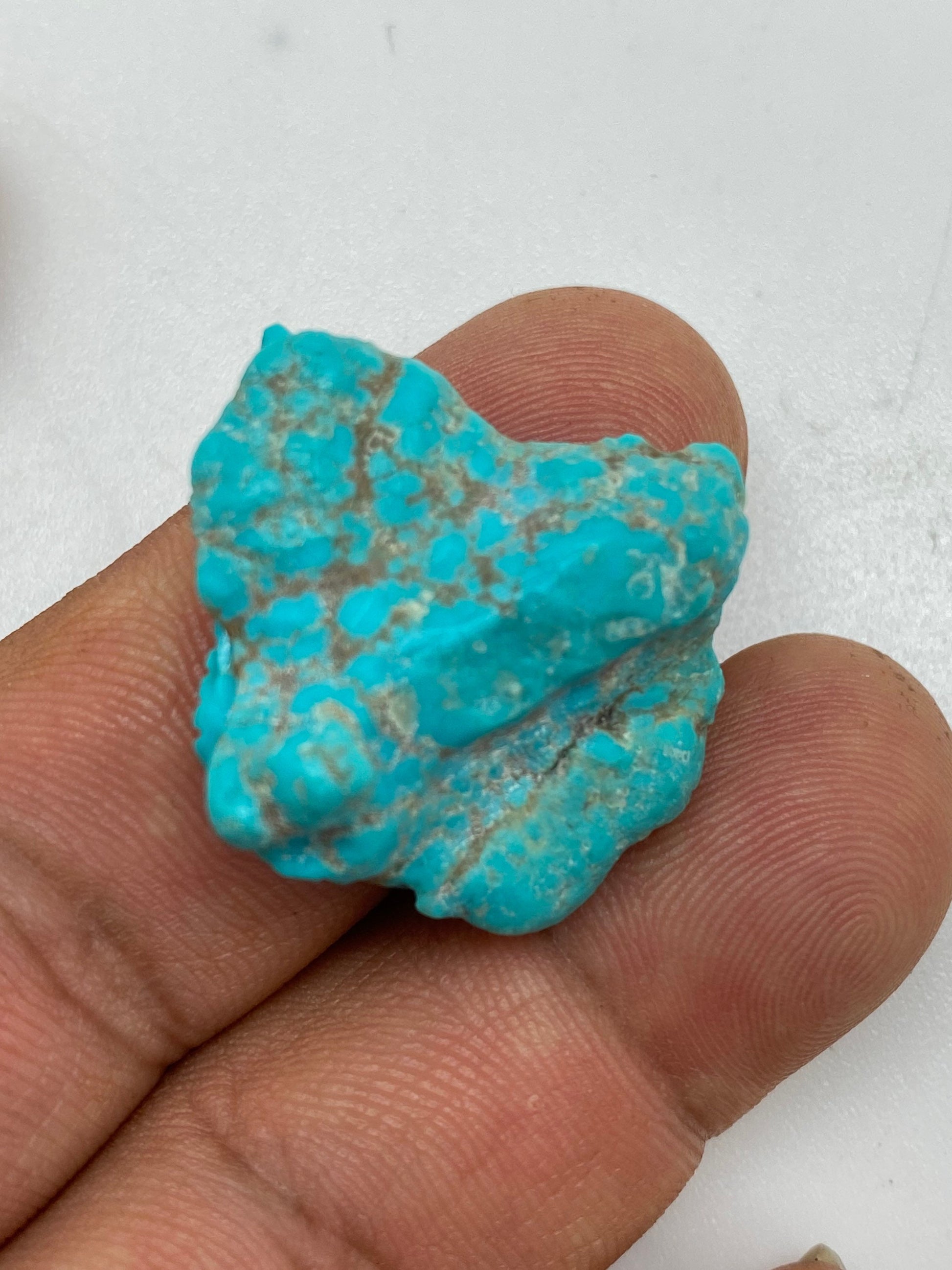 Turquoise Ganesh, master handcrafted, natural stone