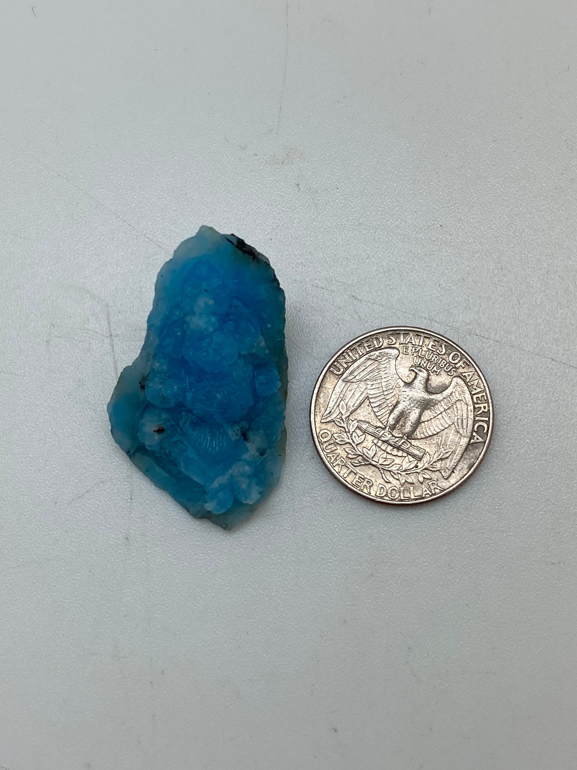 Aquamarine Ganesh, master handcrafted, natural gem