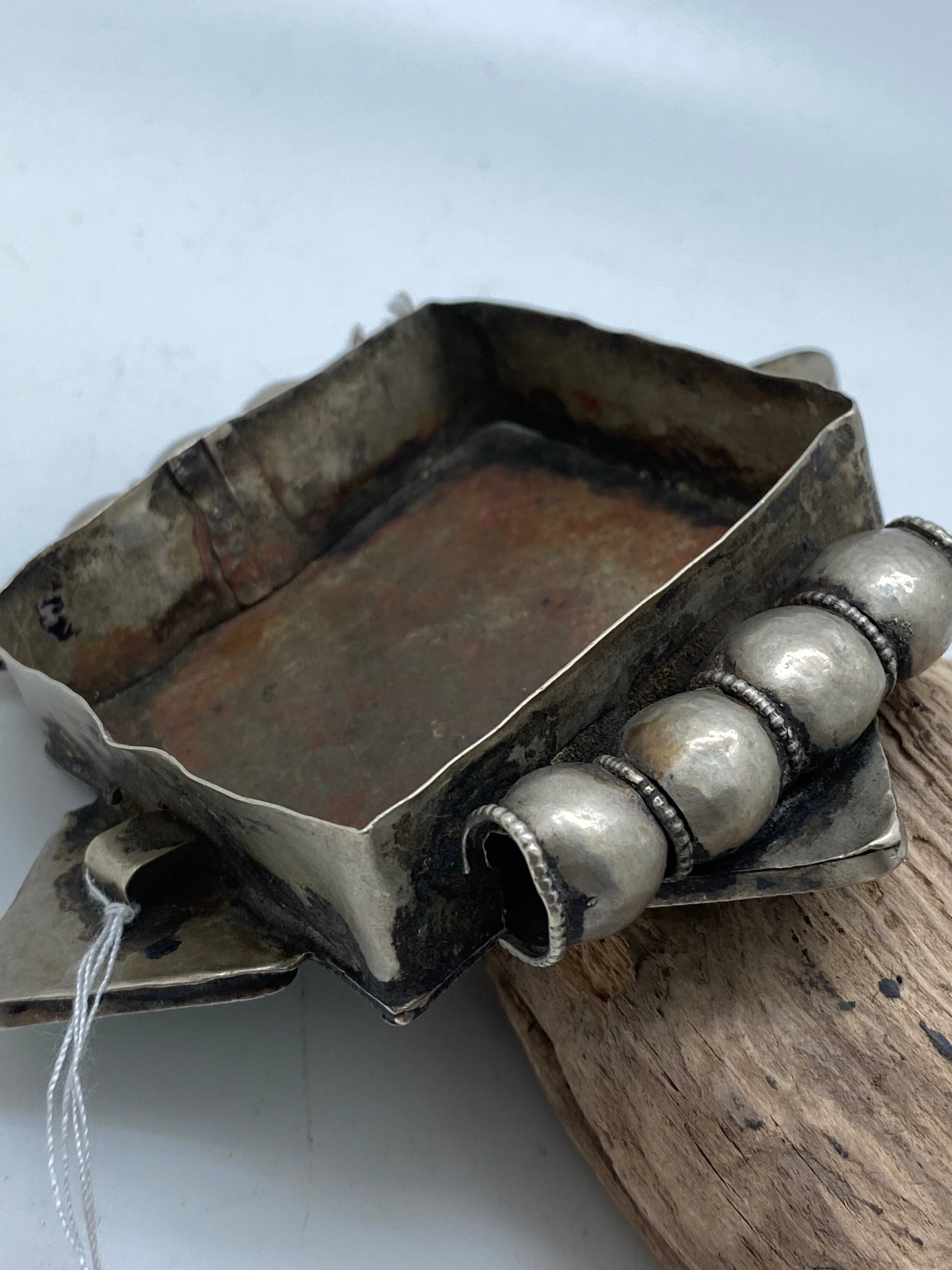Tibetan turquoise, gau box , 19th century Tibetan amulet,