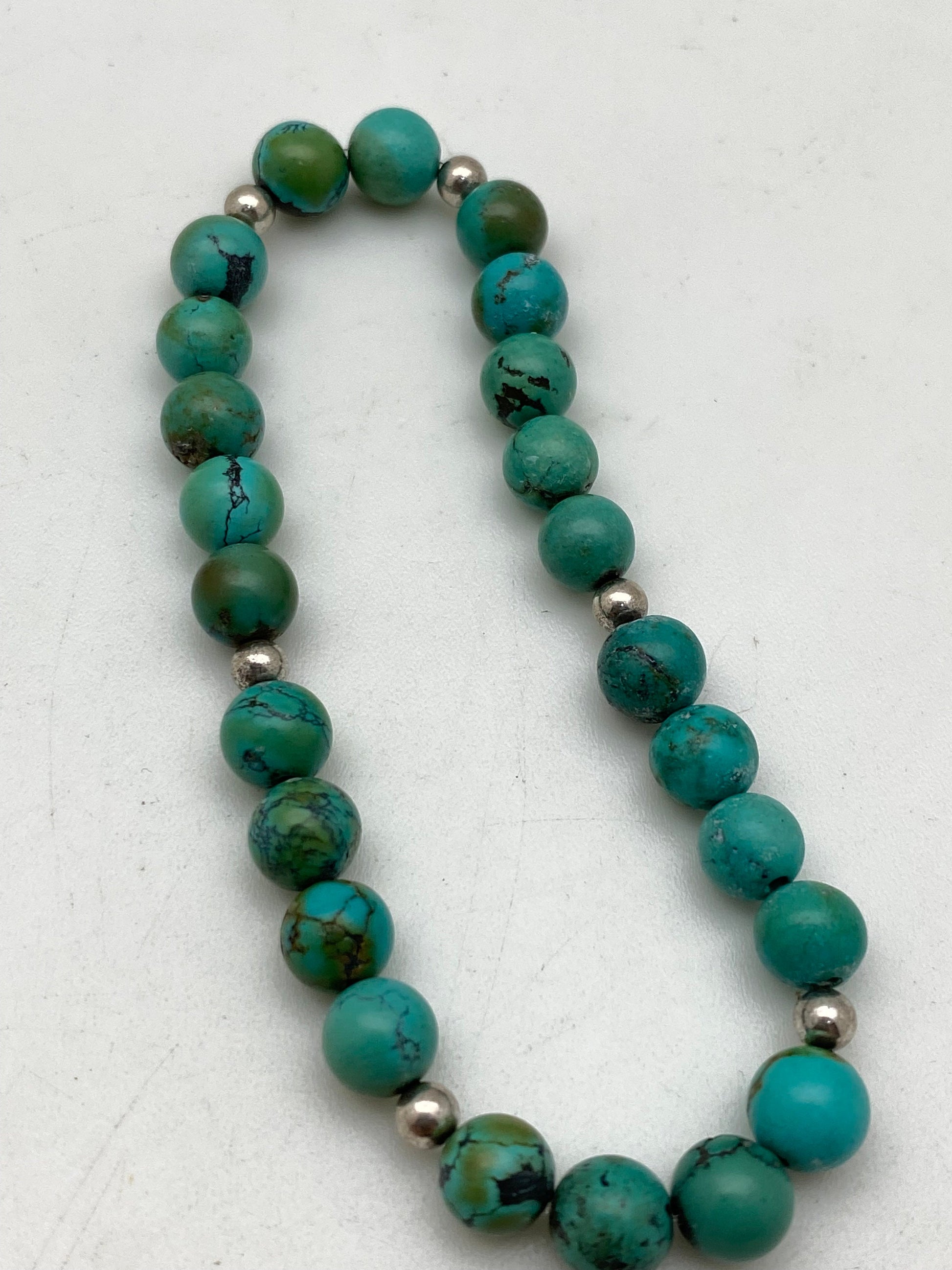 turquoise bracelet,wrist mala,hand made,tibetan turquoise,Himalayan,Nepalese