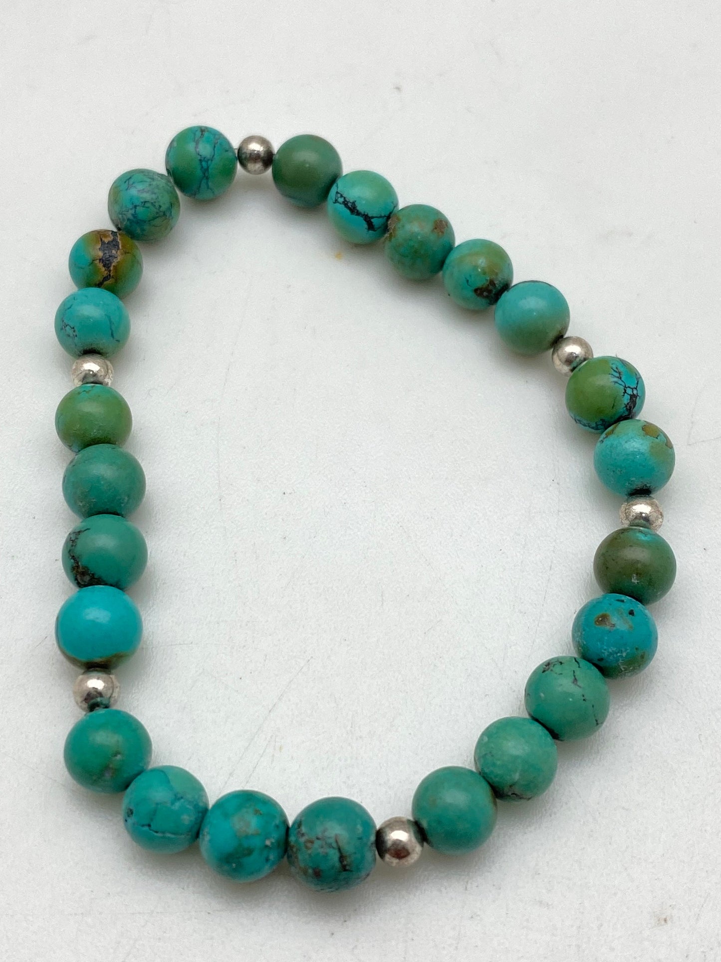 turquoise bracelet,wrist mala,hand made,tibetan turquoise,Himalayan,Nepalese