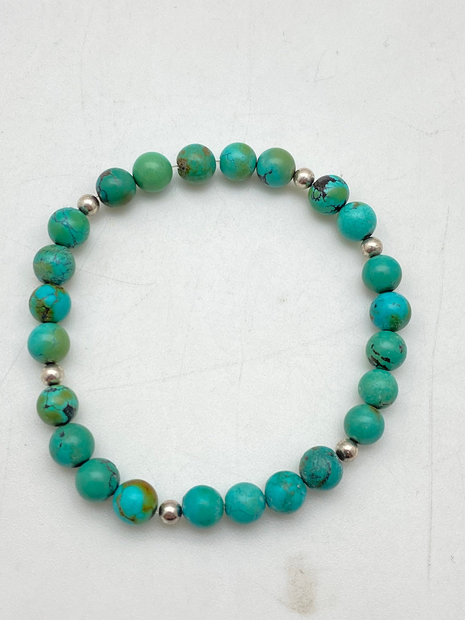 turquoise bracelet,wrist mala,hand made,tibetan turquoise,Himalayan,Nepalese