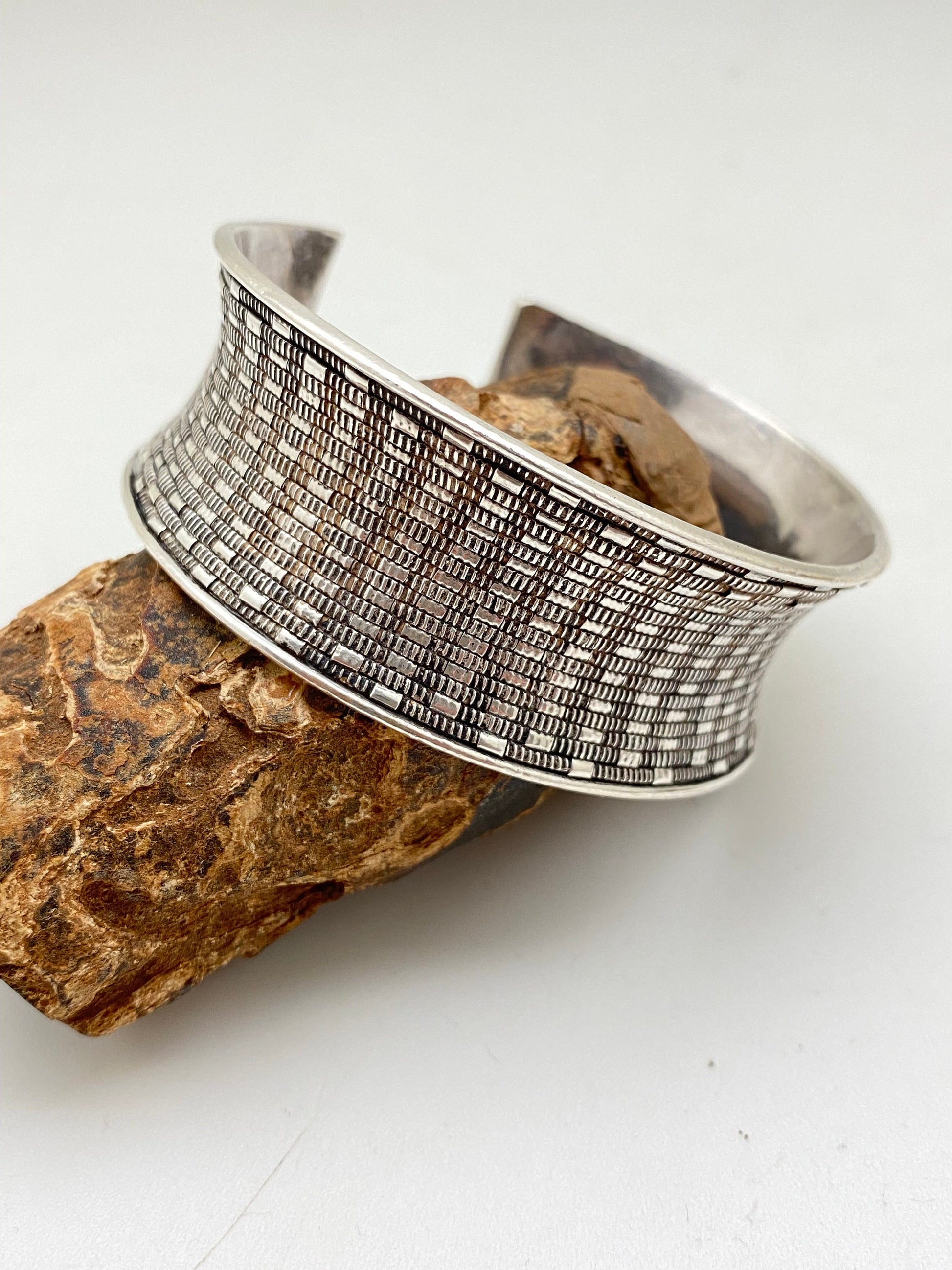 Bangle,bracelet, sterling silver, handcrafted, adjustable filigree bangle ,Nepalese,