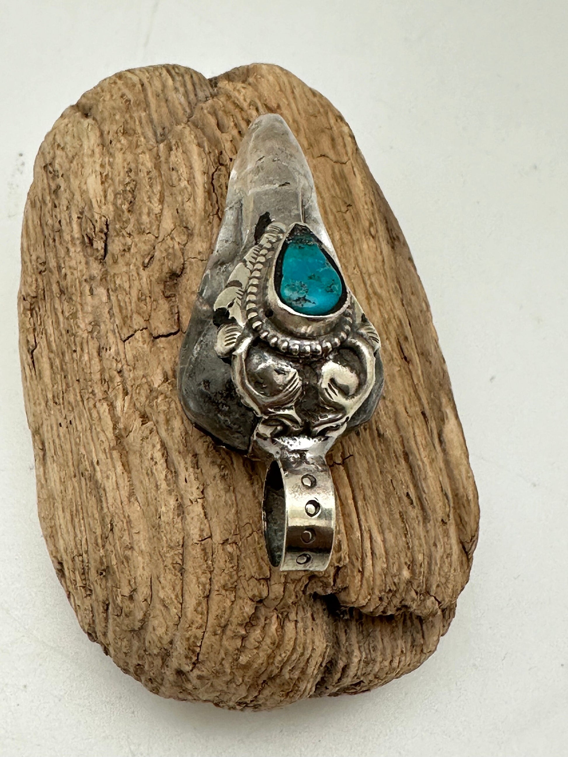 Crystal crow pendant, crow skull , handcrafted quartz crystal, natural turquoise with Tibetan silver