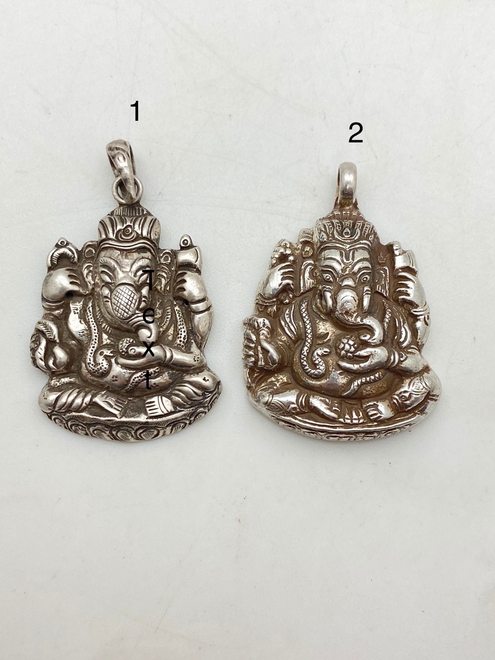 Ganesh pendant,handcrafted,sterling silver,spiritual,protection, Hindu, Buddhist Deity,Himalayan,Nepalese