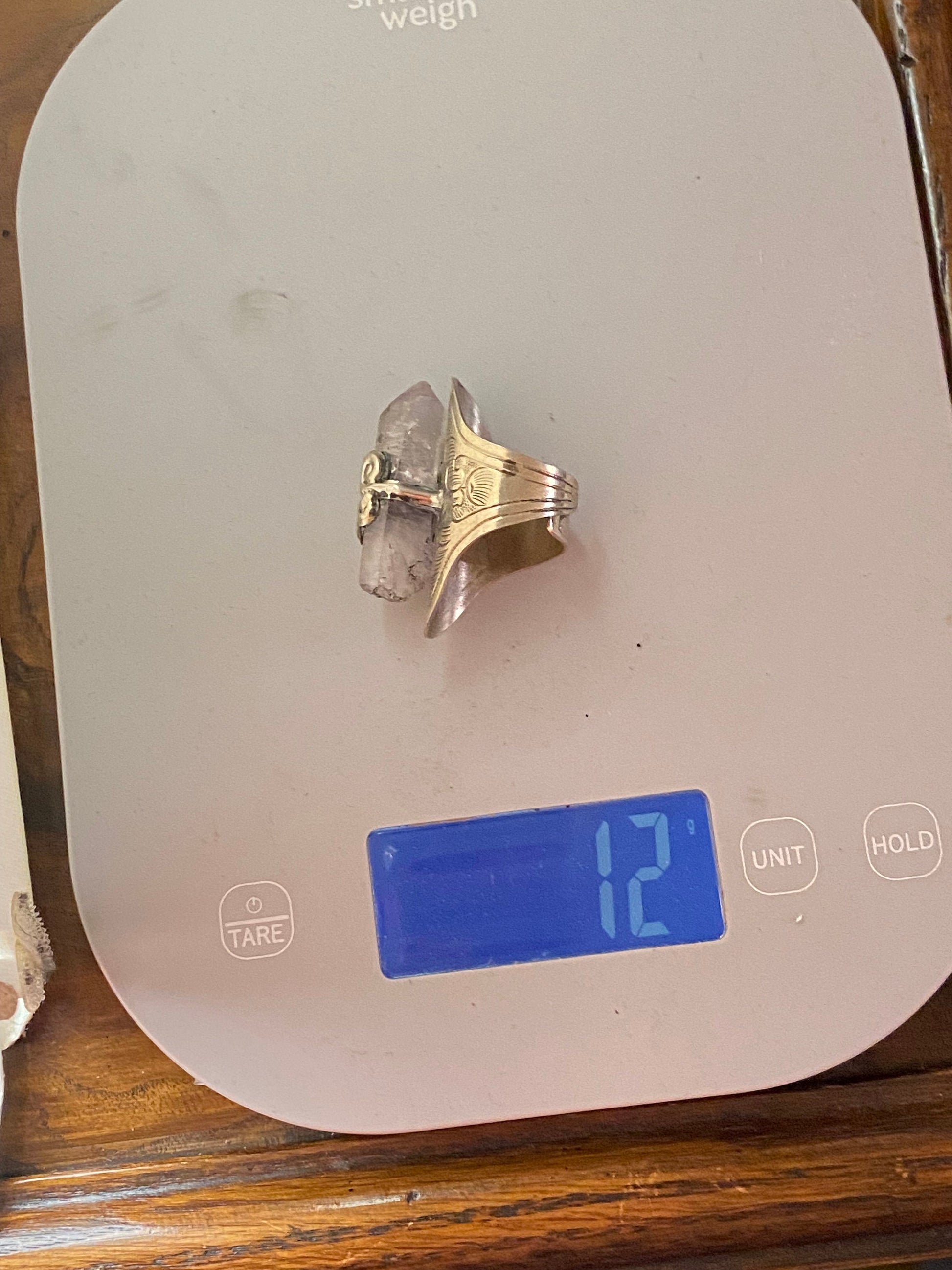 Amethyst ring, hand crafted,adjustable, tibetansilver,Himalayan ,Nepalese