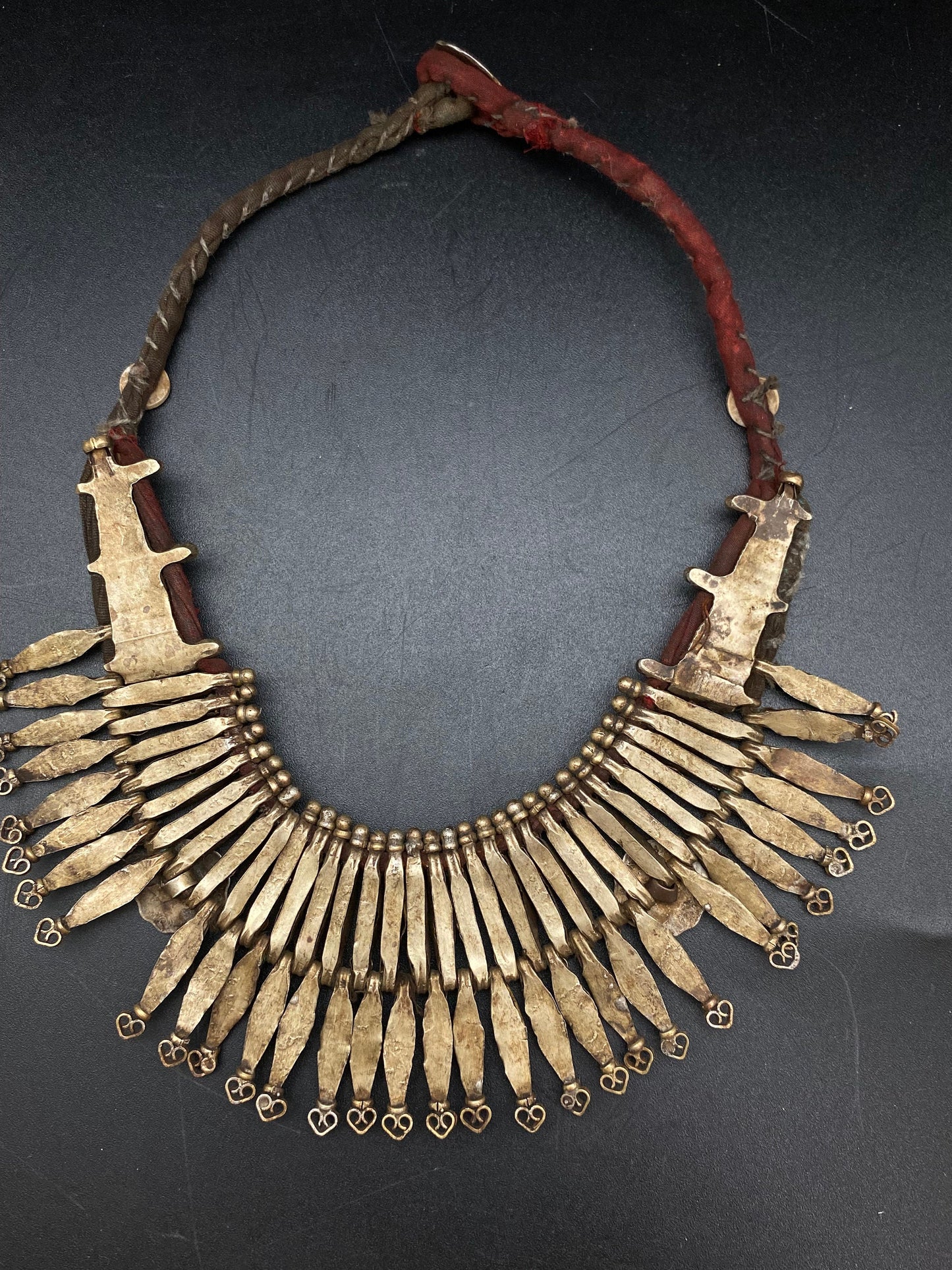 Traditional choker, ethnic design, handcrafted,tibetan silver,Nepalese