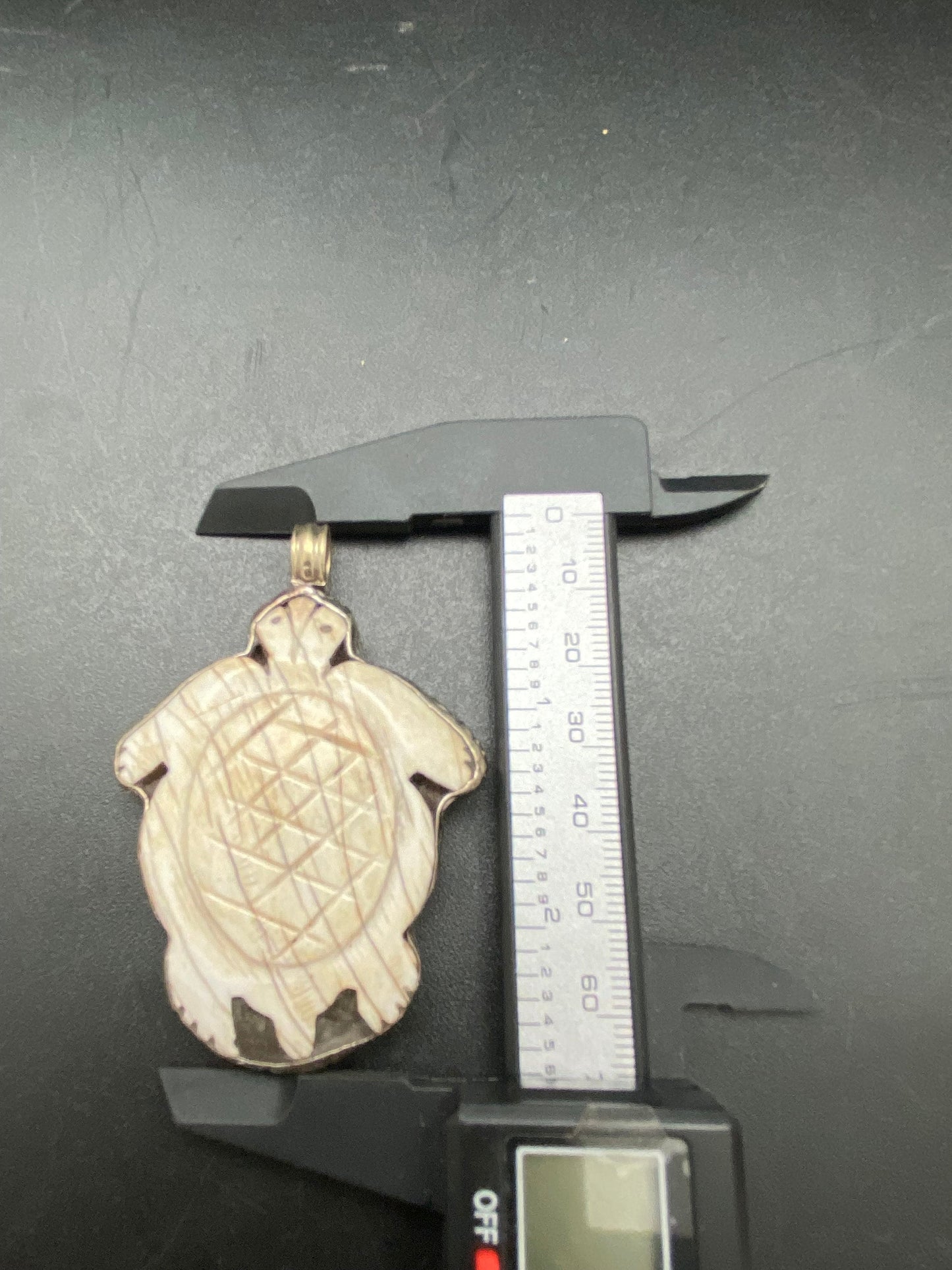 Turtle pendant,Shell carved turtle,handcrafted,Tibetan silver,Nepalese