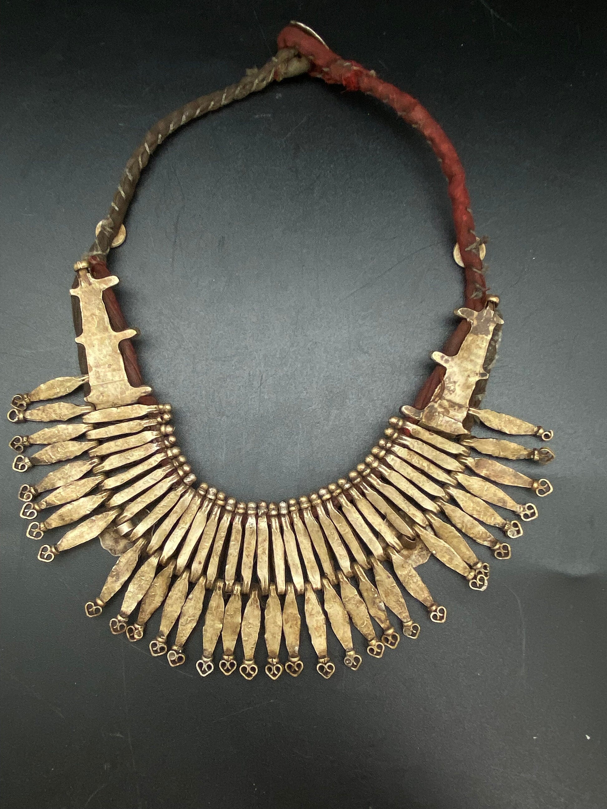 Traditional choker, ethnic design, handcrafted,tibetan silver,Nepalese