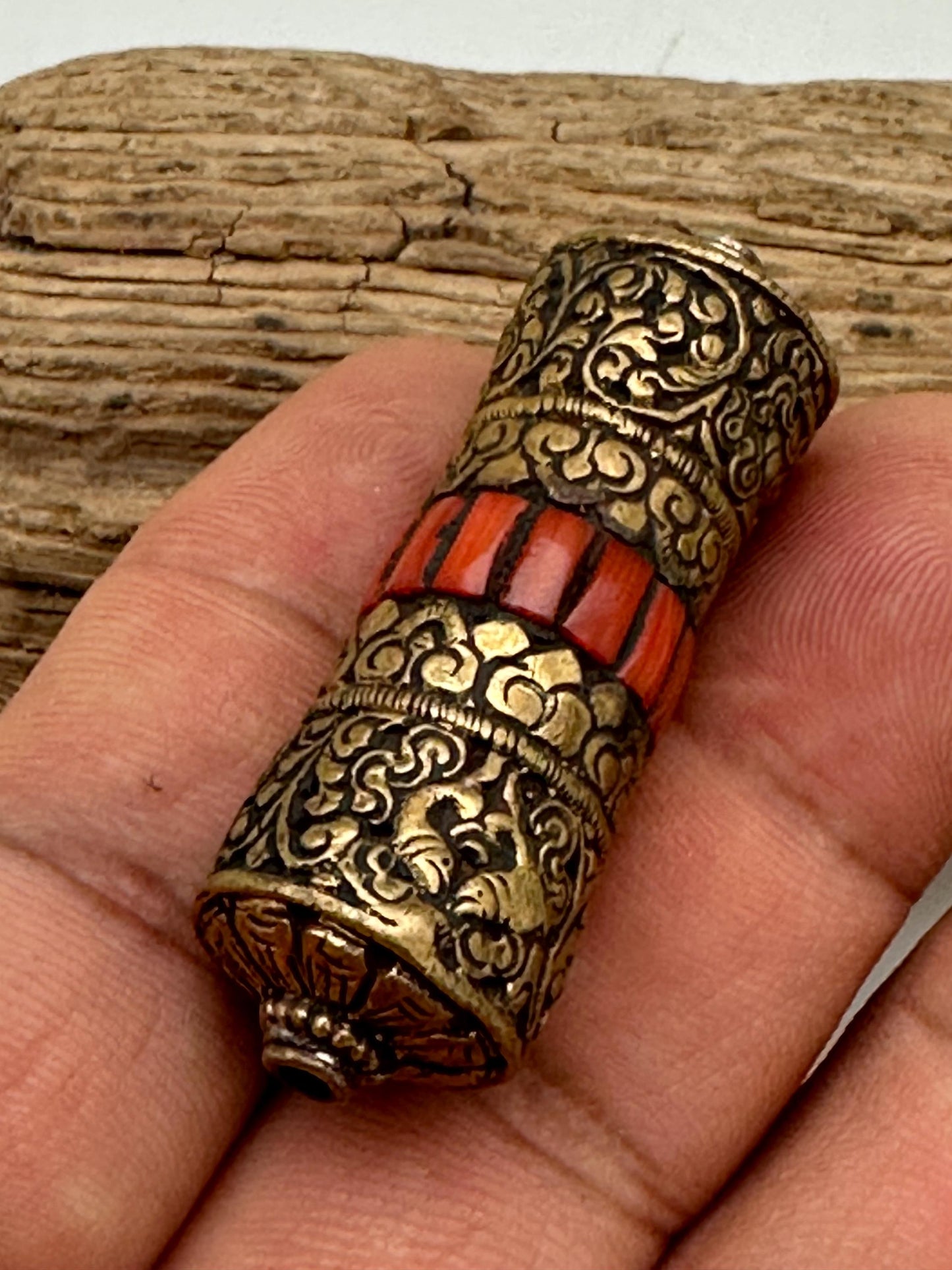 Tibetan bead, ethnic jewelry, Himalayan jewelry