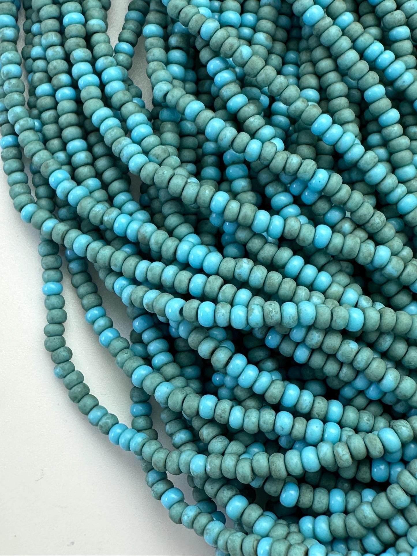 nagaland multi strand necklace, old nga jewelry