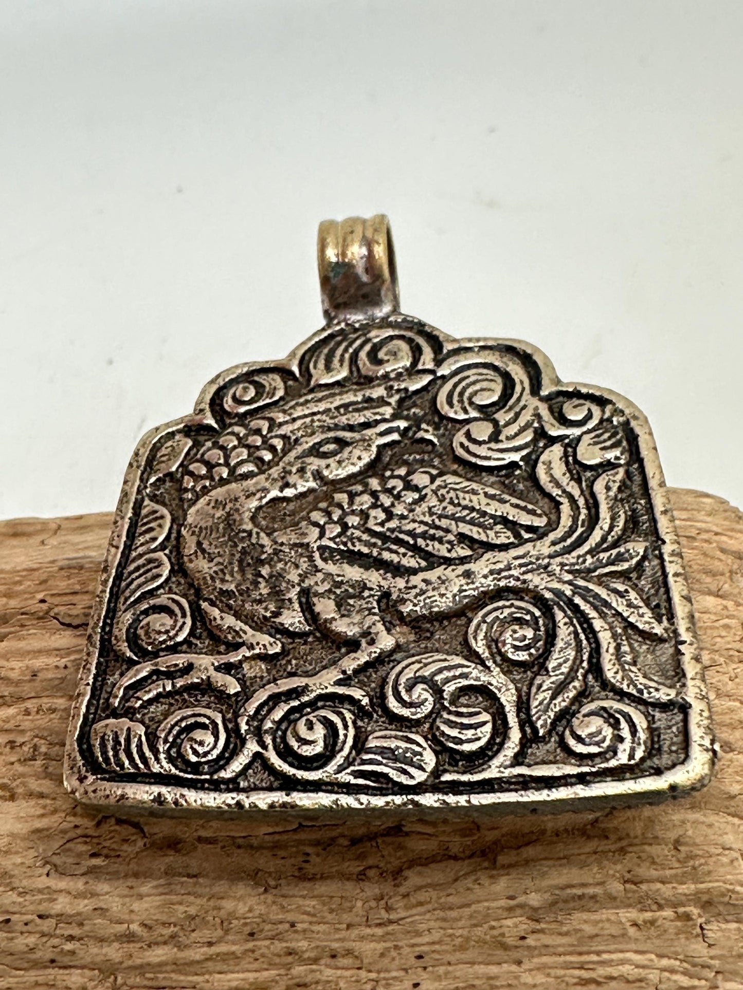 kali pendant, master handcrafted with Tibetan silver, Hindu goddess