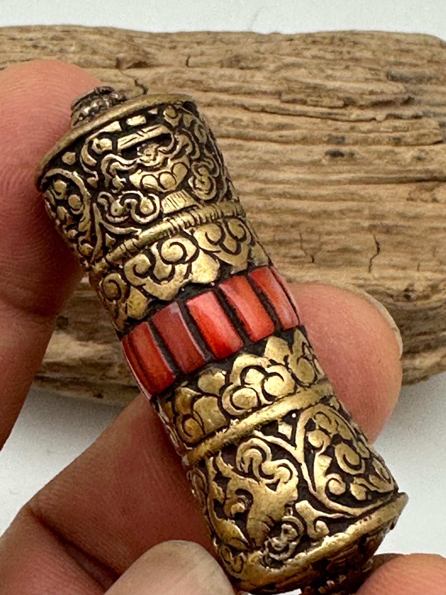 Tibetan bead, ethnic jewelry, Himalayan jewelry