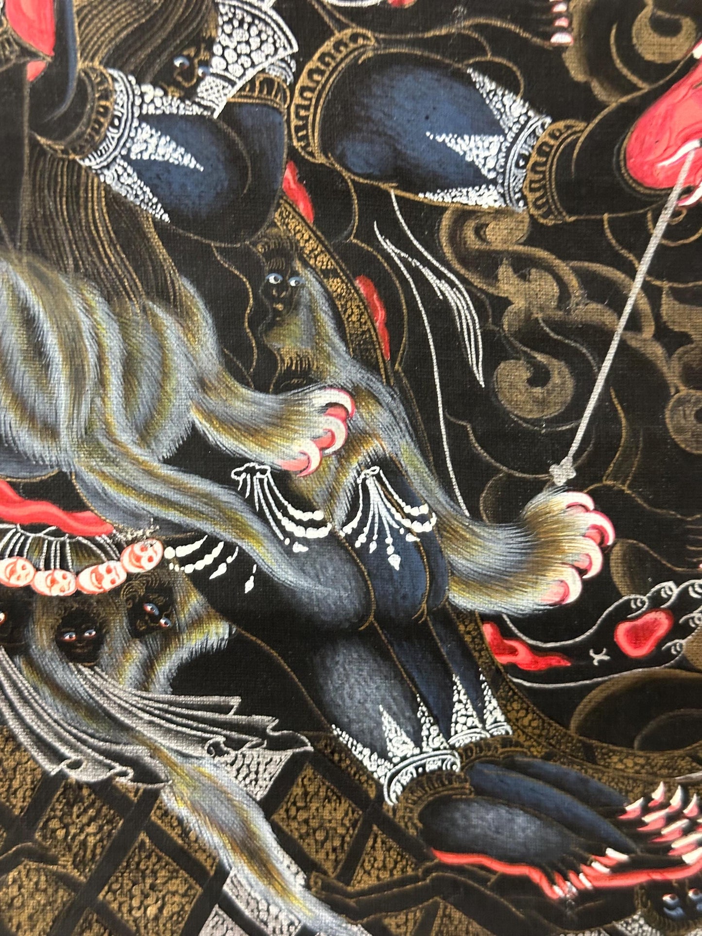 vajrakilaya, dorje phurba, Tibetan painting, Buddhist Thangka ,