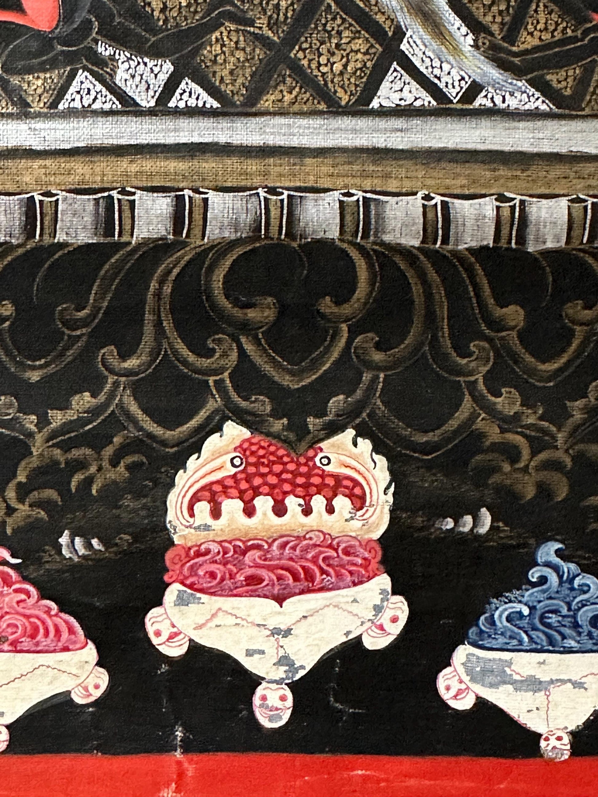 vajrakilaya, dorje phurba, Tibetan painting, Buddhist Thangka ,