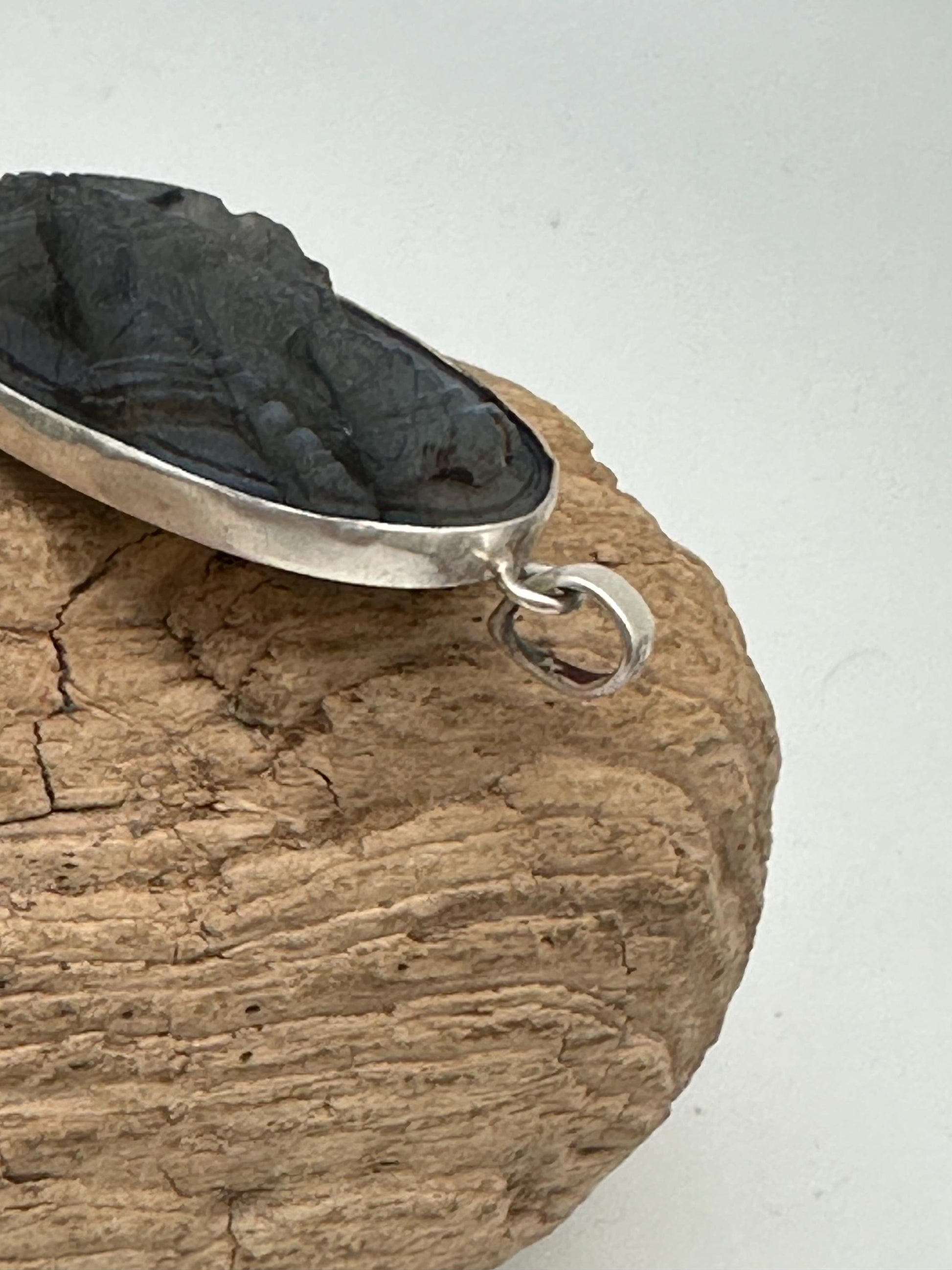 Padma sambhava, guru rinpoche, master handcrafted labradorite, Buddhist amulet, sterling silver