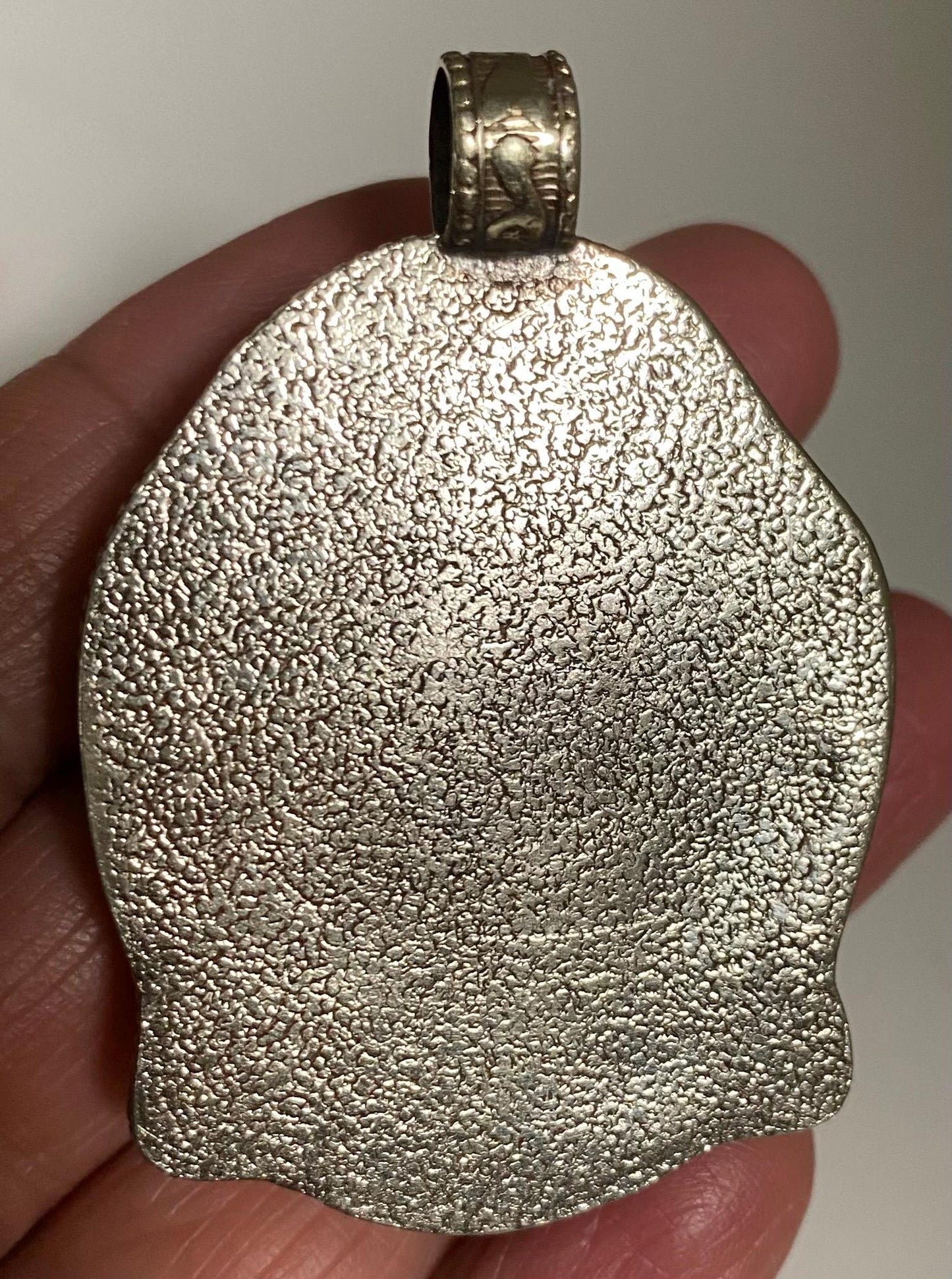 Buddha pendant,Labradorite carved Buddha pendant,handcrafted,Tibetan silver,spiritual, meditation,amulet,Buddhist,Himalayan,Nepalese