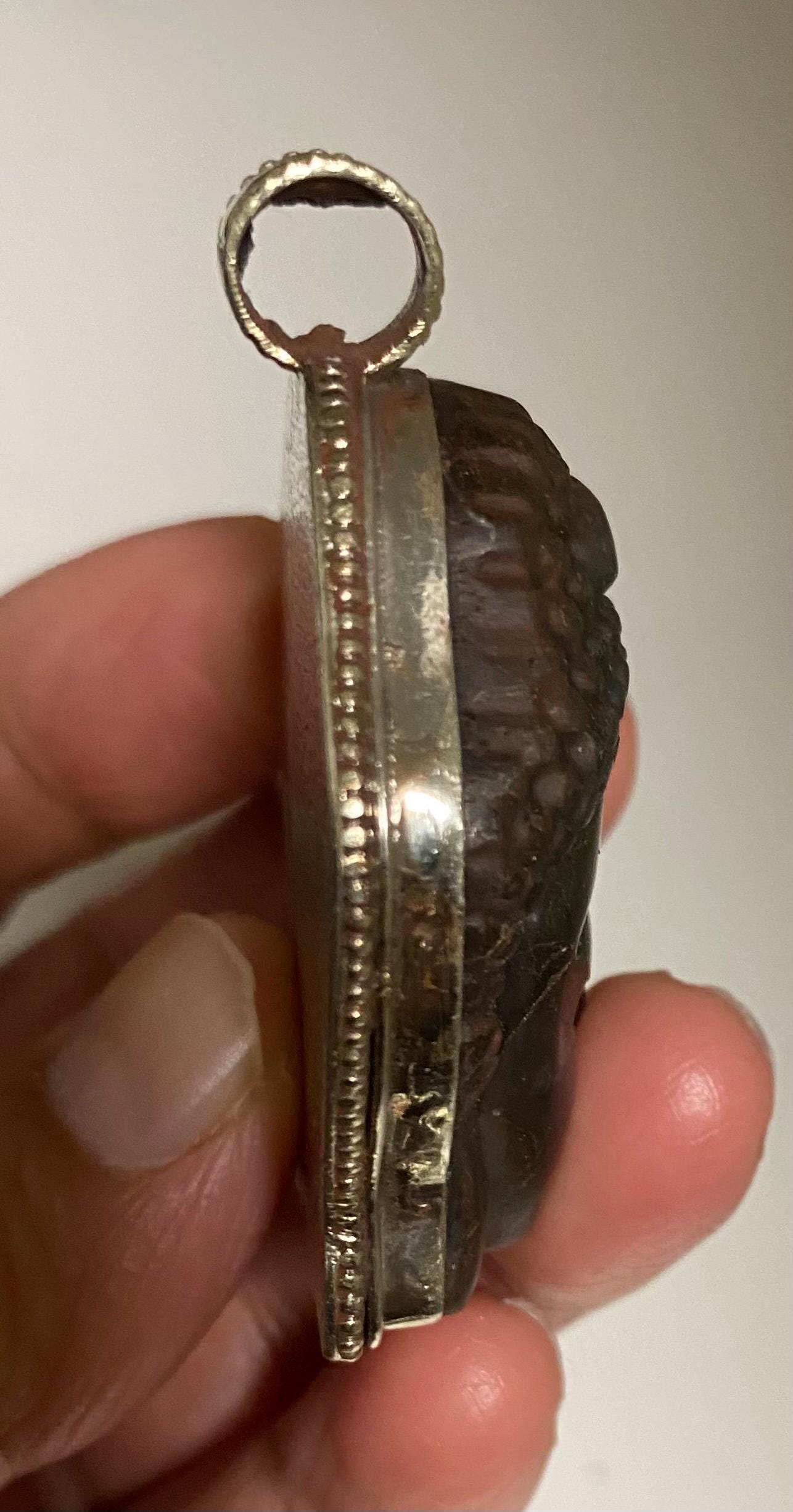 Buddha pendant,Labradorite carved Buddha pendant,handcrafted,Tibetan silver,spiritual, meditation,amulet,Buddhist,Himalayan,Nepalese