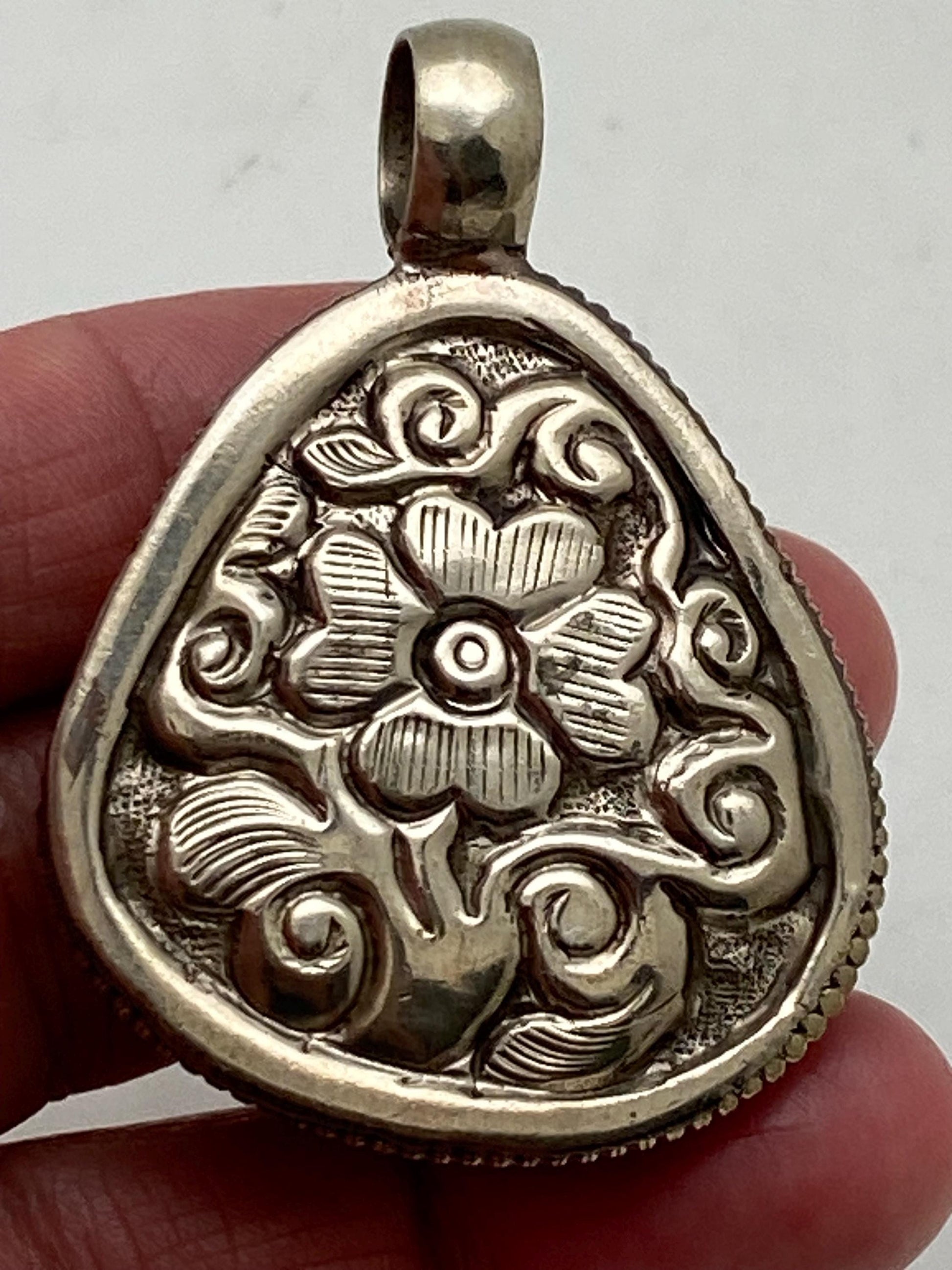 Happy Buddha,Laughing Buddha,Handcrafted, Tibetan silver,Carnilian,Lucky,prosperity,Nepalese