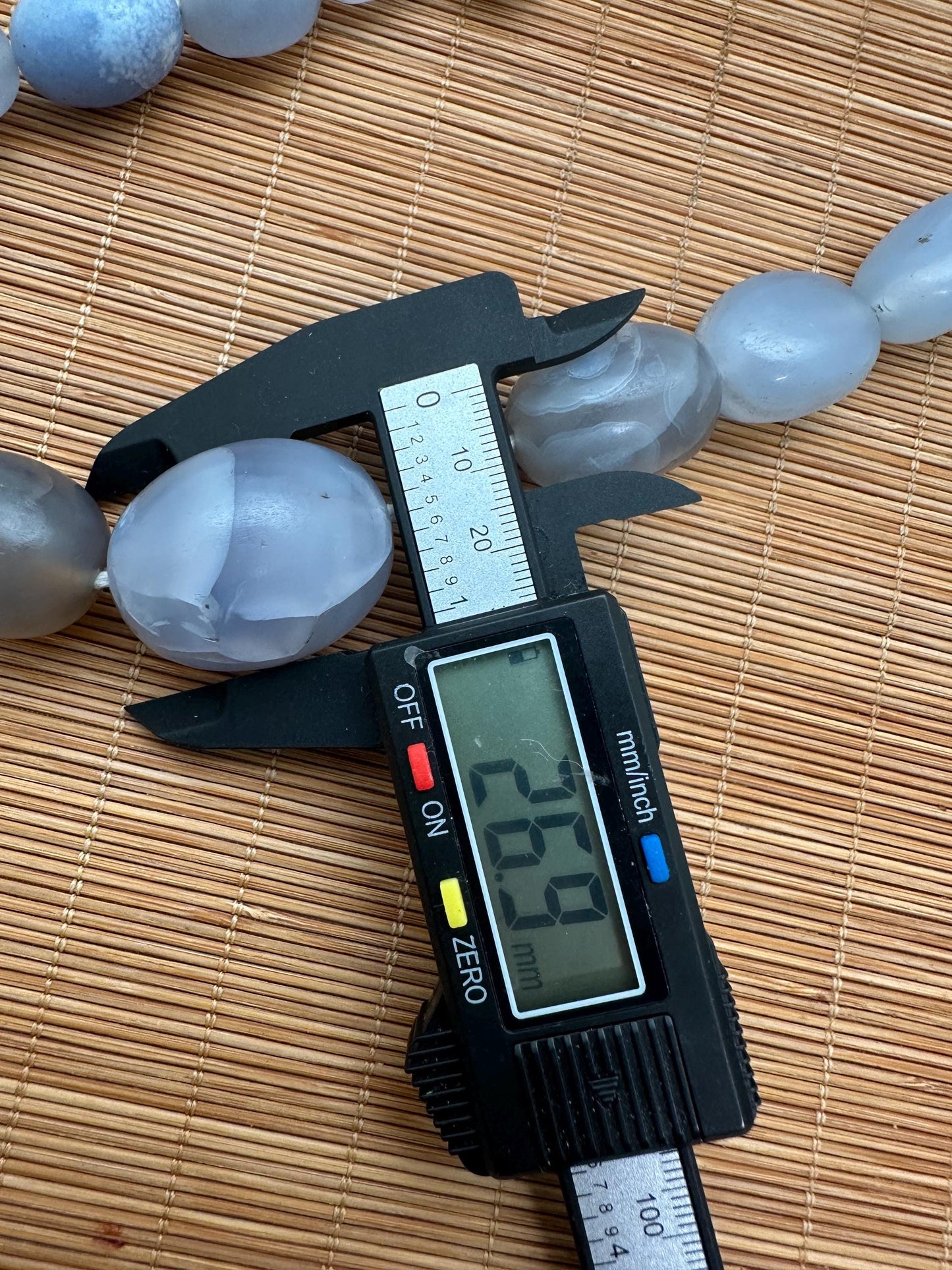 vintage chalcedony, natural stone, real antique