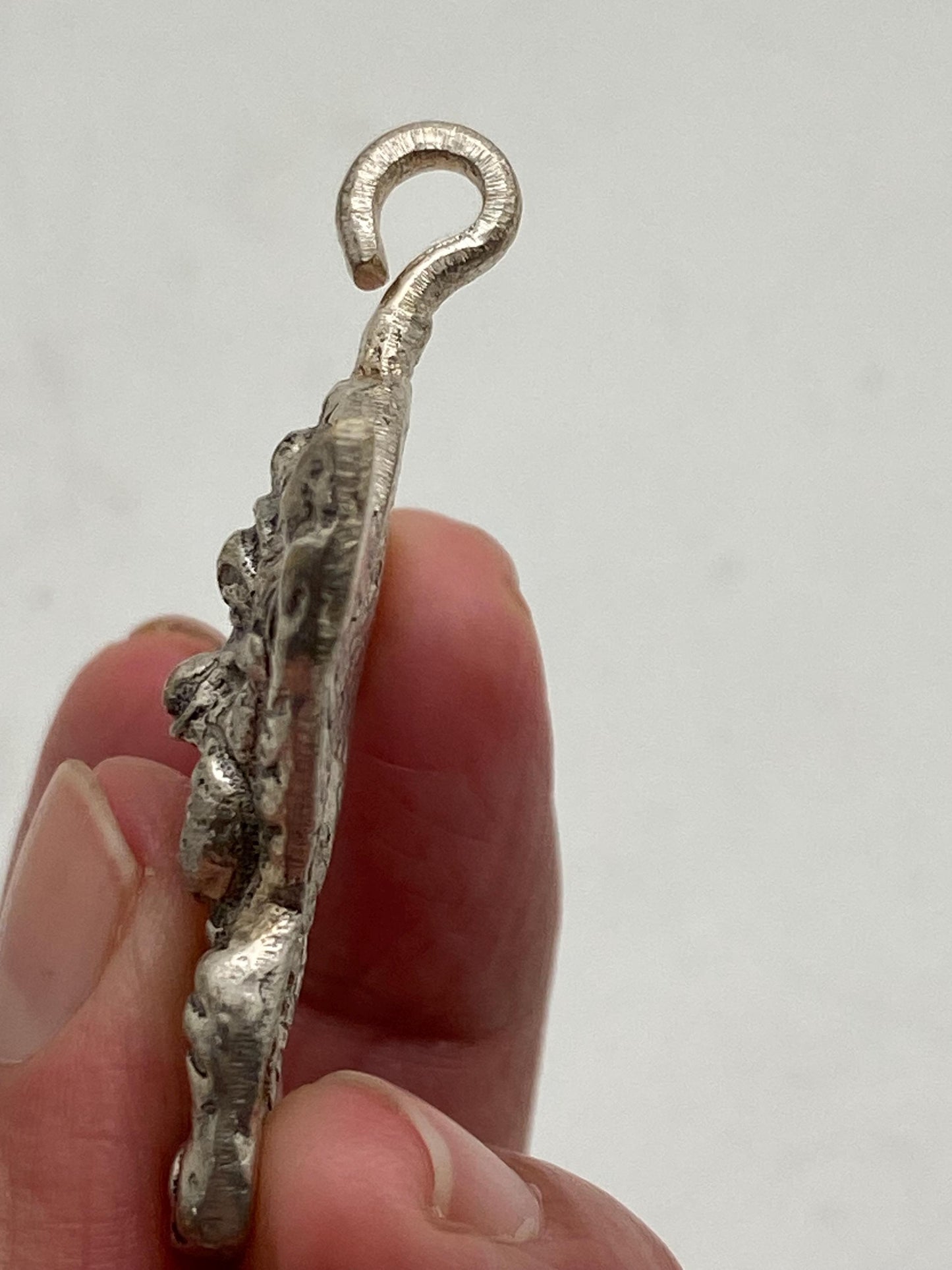 Lord Garuda pendant, handcrafted, Tibetan silver, amulet, protection, Himalayan, Nepalese