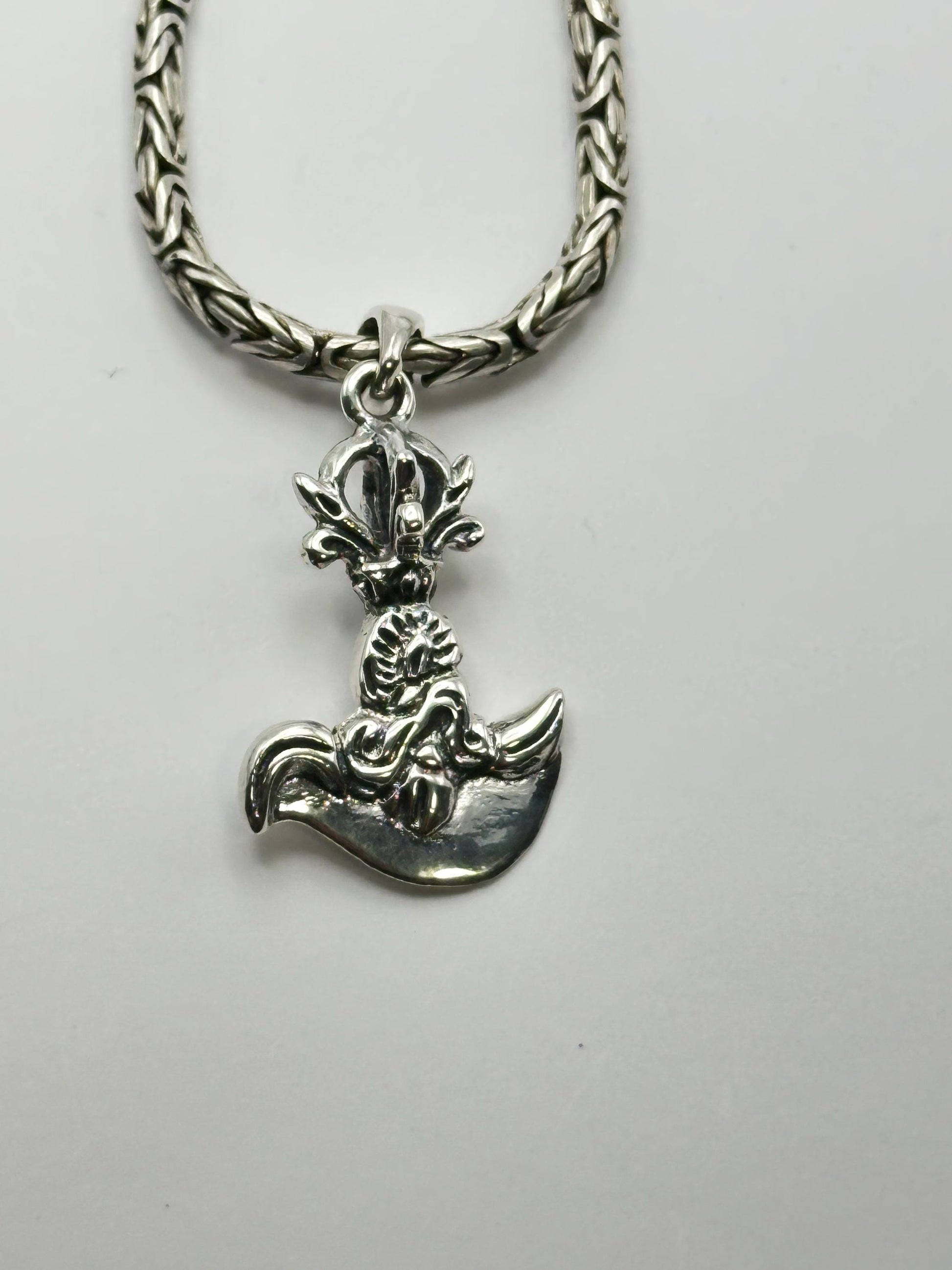 Kartika pendant,sterling silver,Drigug protection amulet,Tantric Talisman,Charm