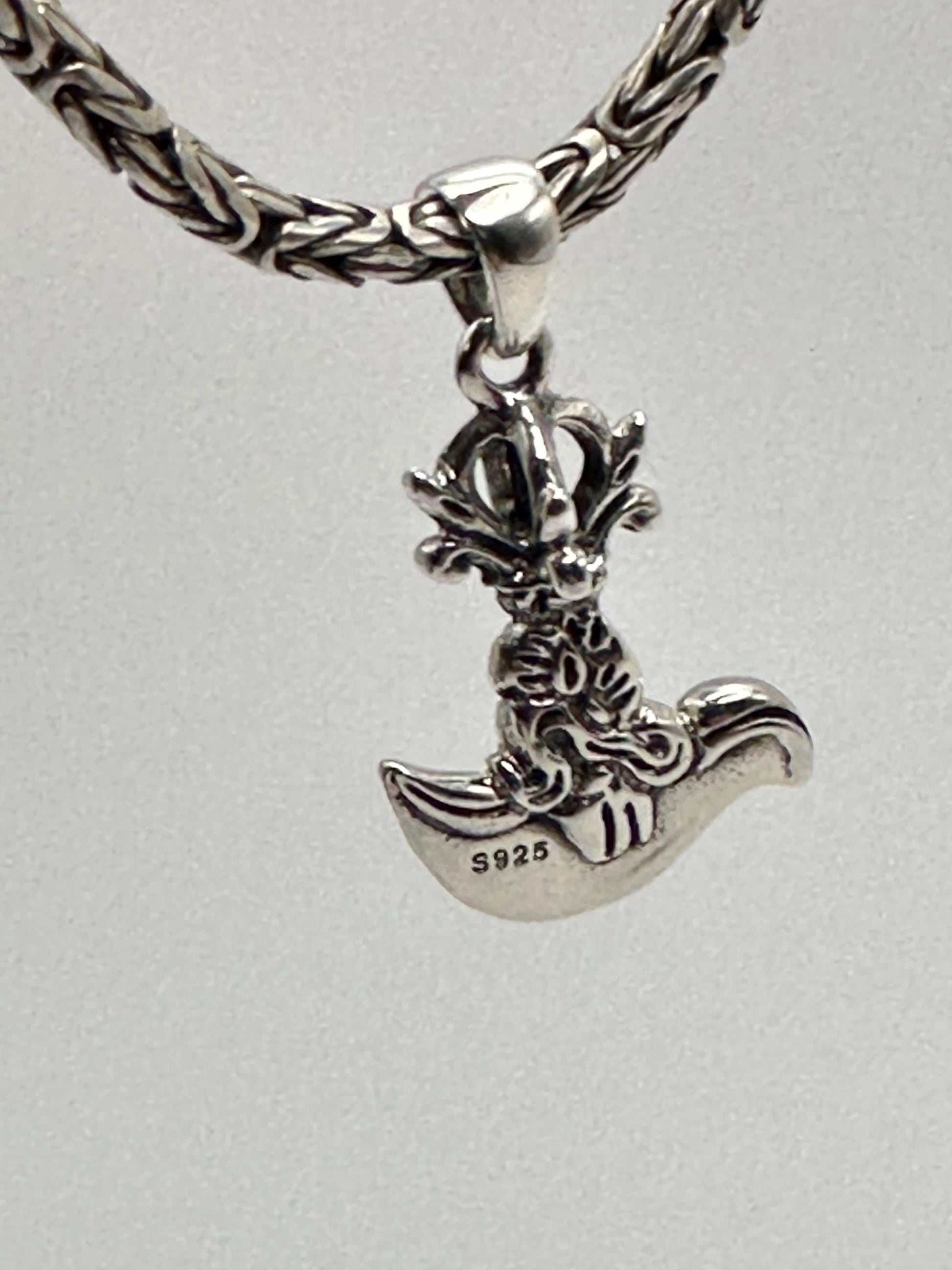 Kartika pendant,sterling silver,Drigug protection amulet,Tantric Talisman,Charm