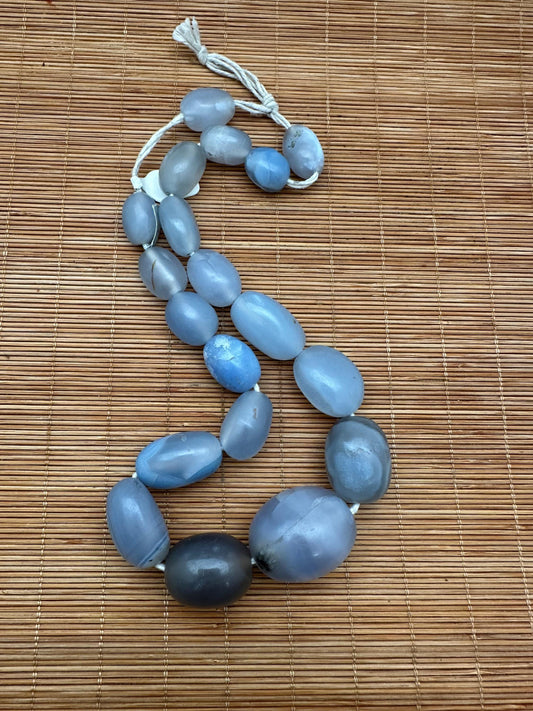 vintage chalcedony, natural stone, real antique
