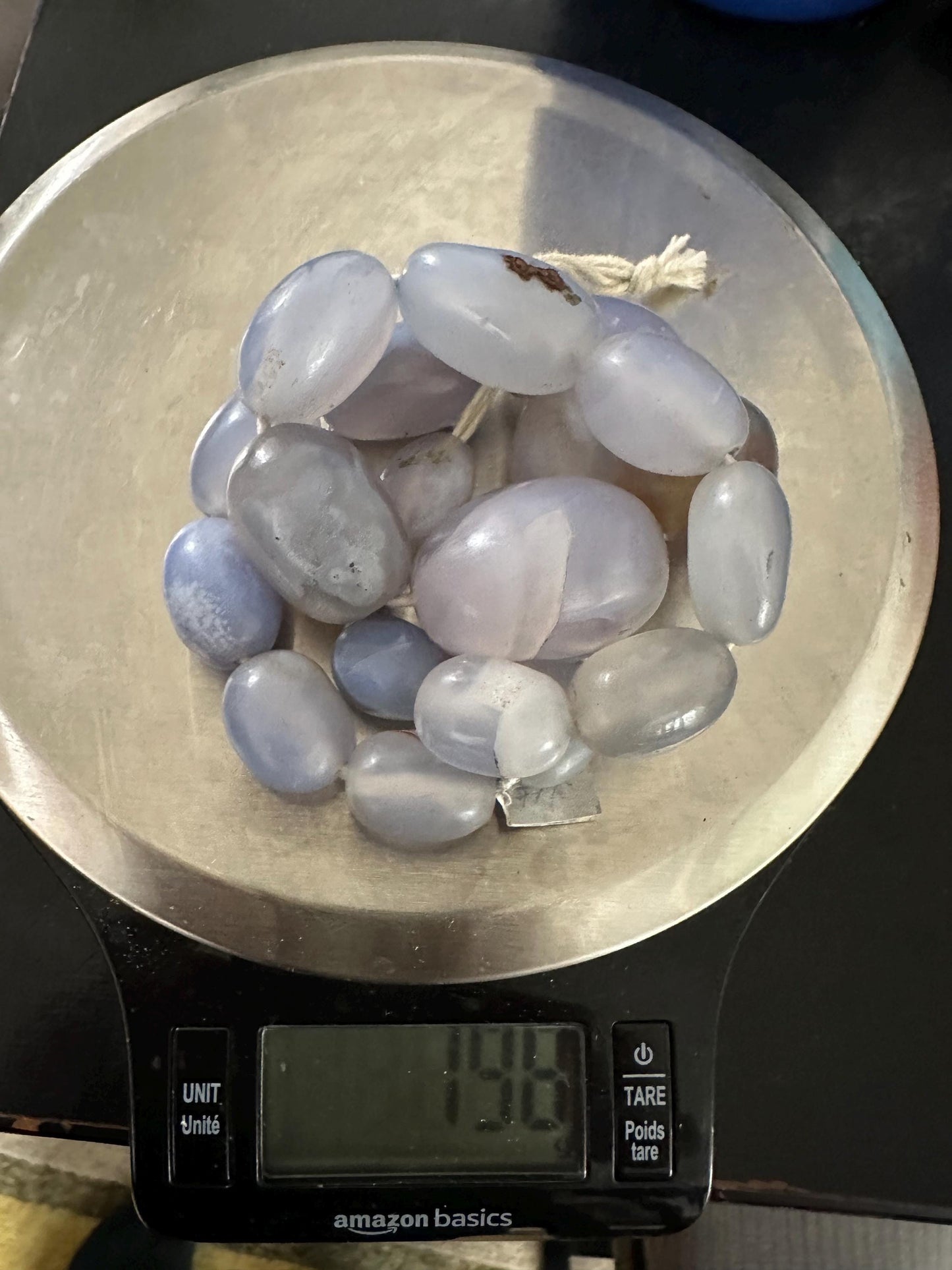 vintage chalcedony, natural stone, real antique