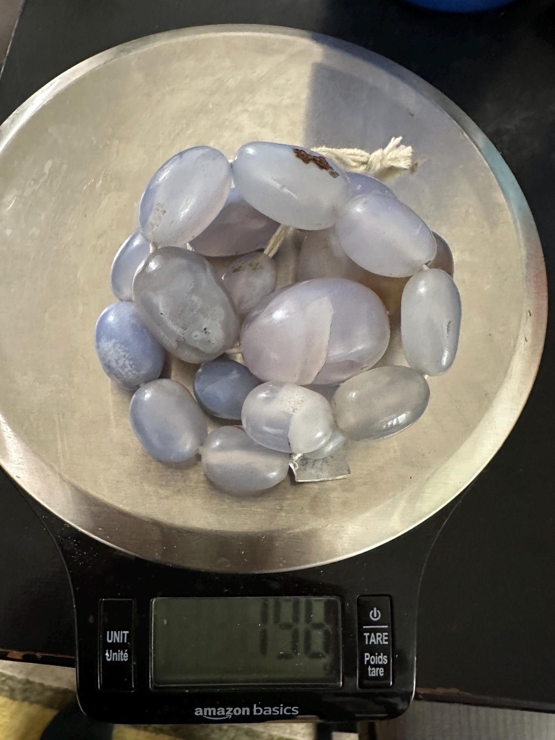 vintage chalcedony, natural stone, real antique