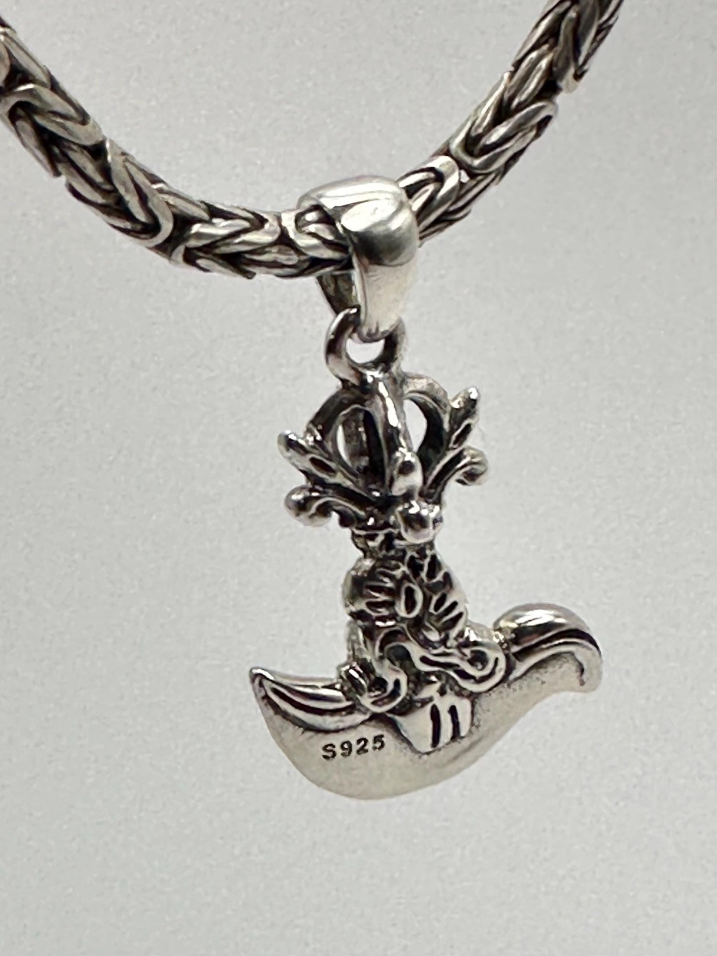 Kartika pendant,sterling silver,Drigug protection amulet,Tantric Talisman,Charm