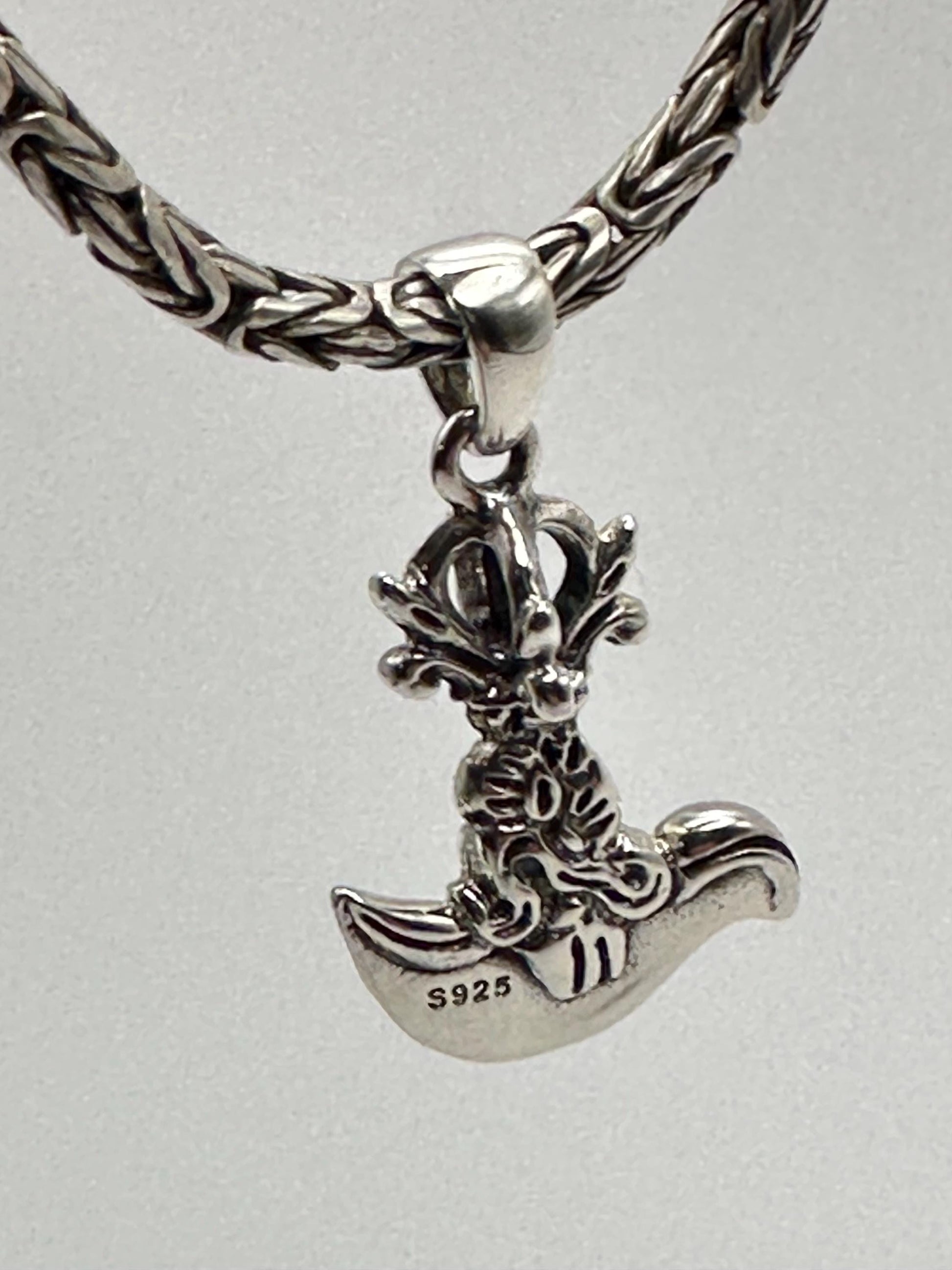 Kartika pendant,sterling silver,Drigug protection amulet,Tantric Talisman,Charm