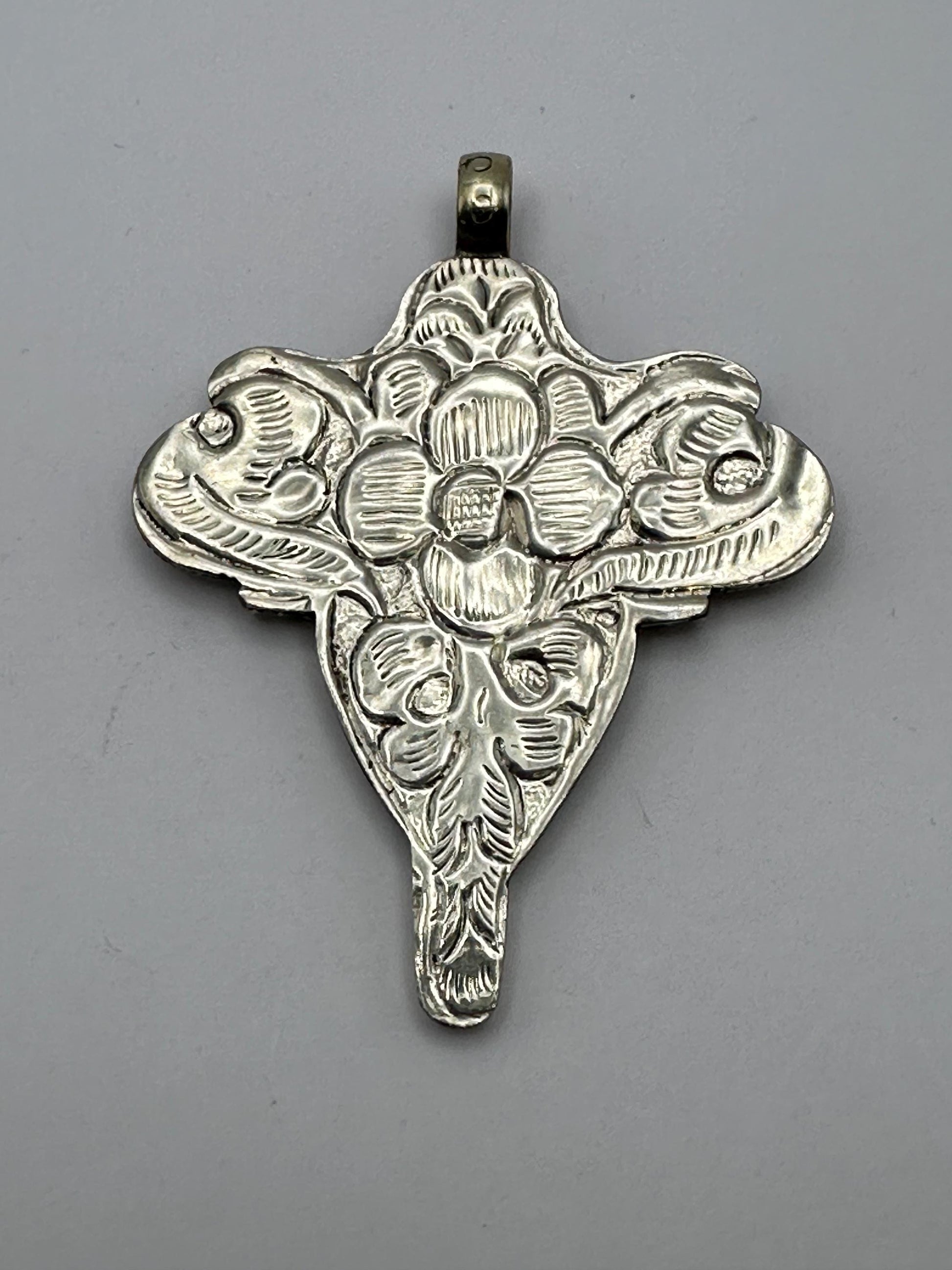 Dragonfly pendant,Turquoise,handcrafted,Tibetan silver,Nepalese