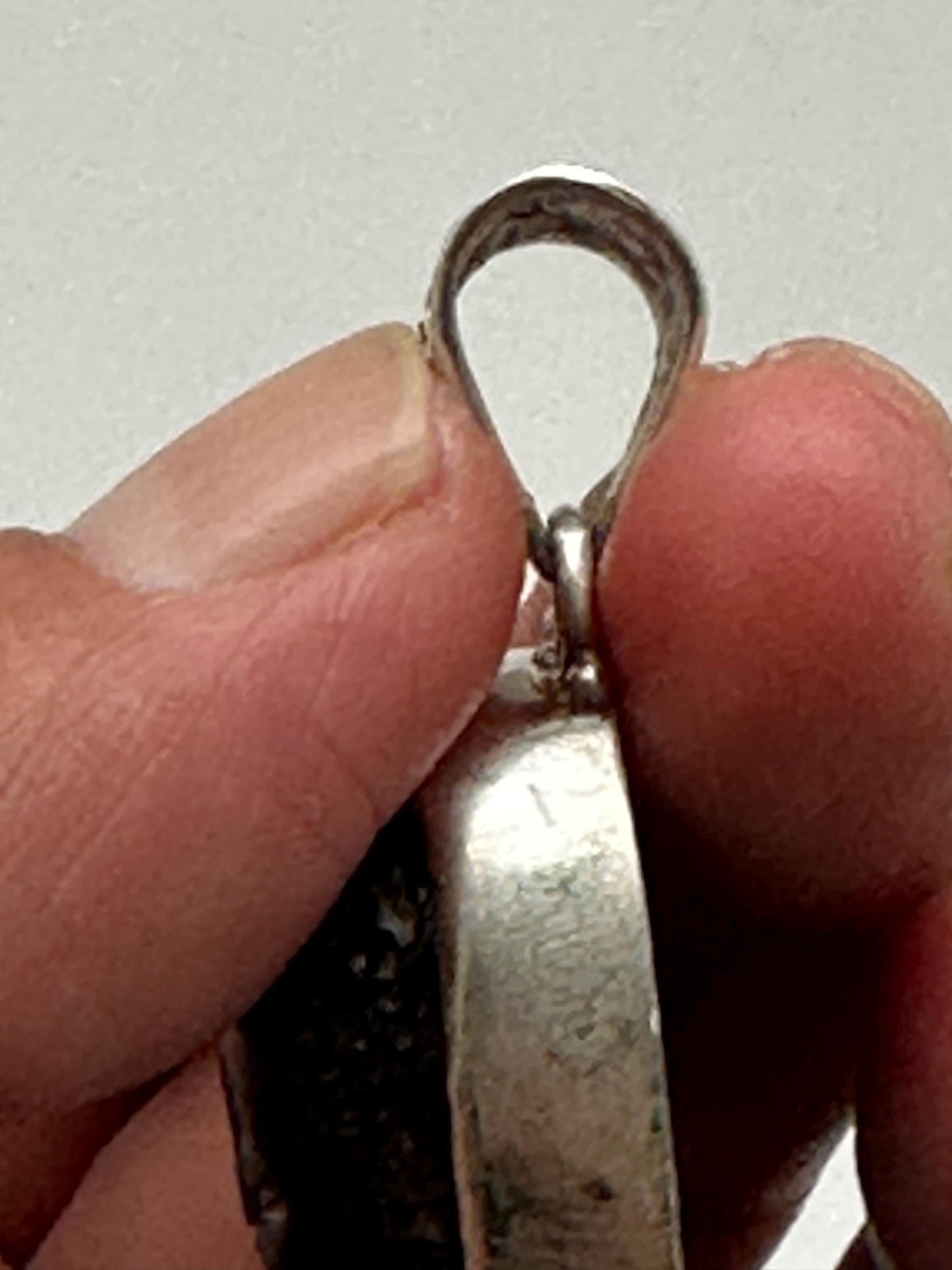 Buddha pendant, Baby Buddha, Labradorite, Handcrafted, sterling silver, spiritual, meditation,Nepalese,