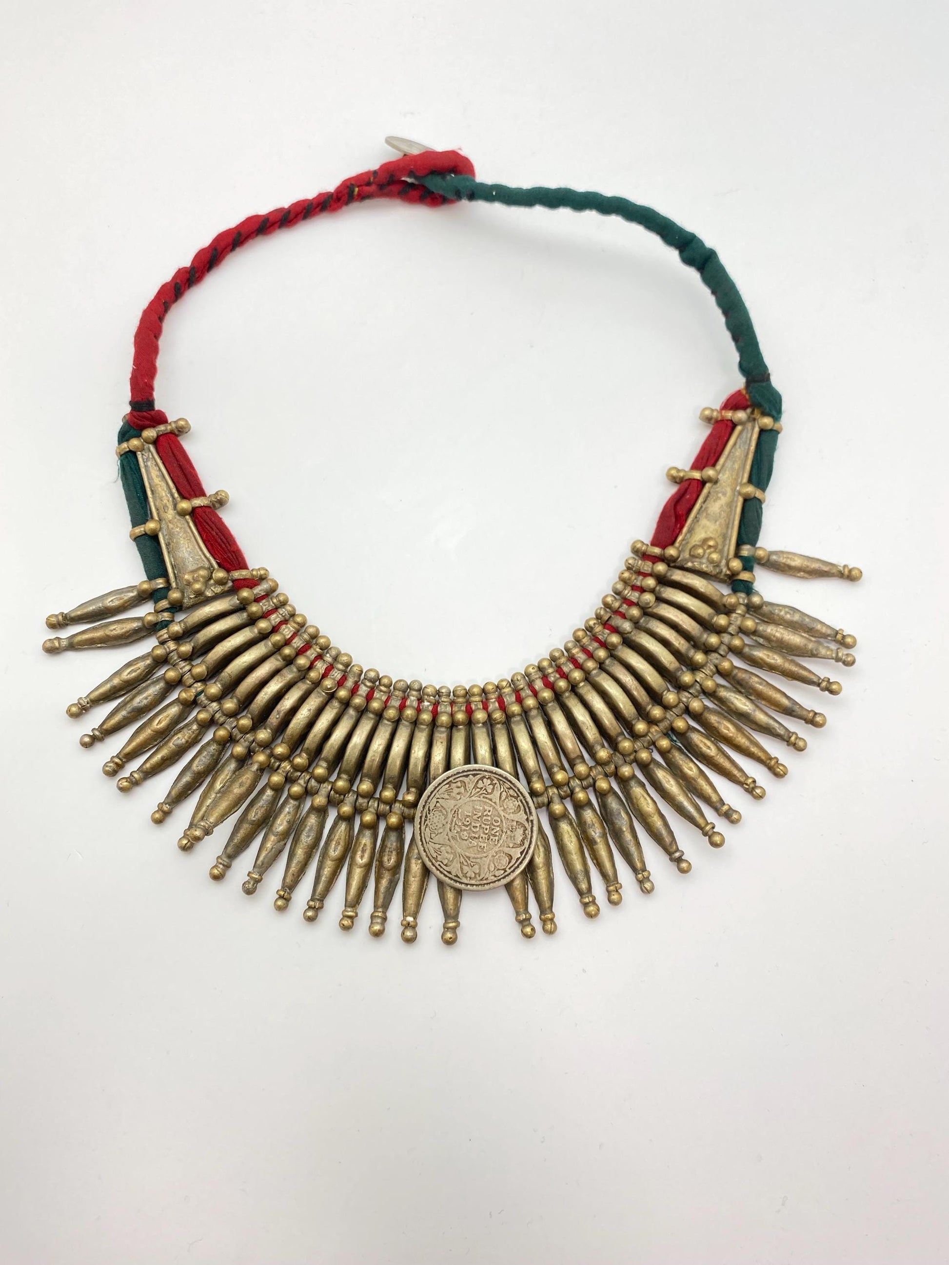 Traditional choker, ethnic design, handcrafted,tibetan silver,Nepalese