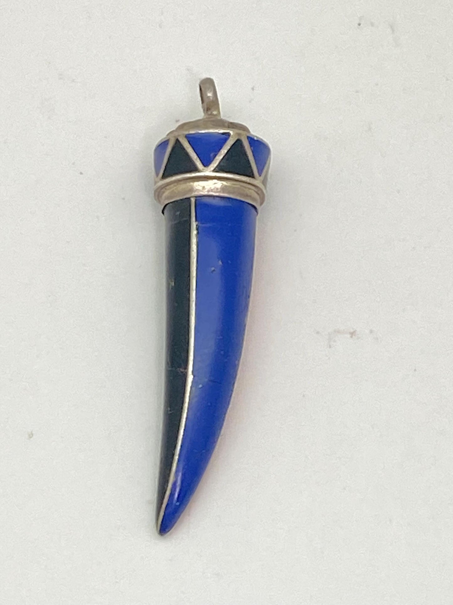 lapis, coral, turquoise, multiple stones inlaid with a sterling silver, charm, handcrafted,Nepalese