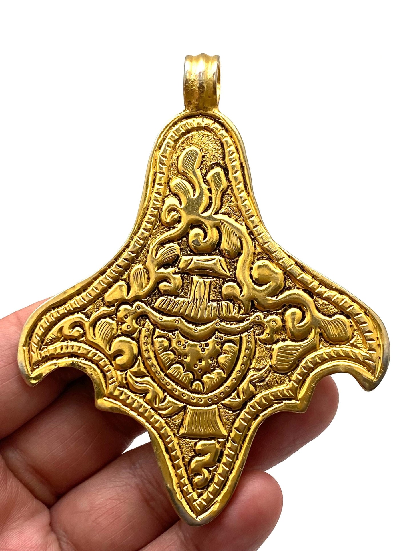 Turquoise, coral, Tibetan silver, gold-plated, handcrafted, ethnic style, Nepalese