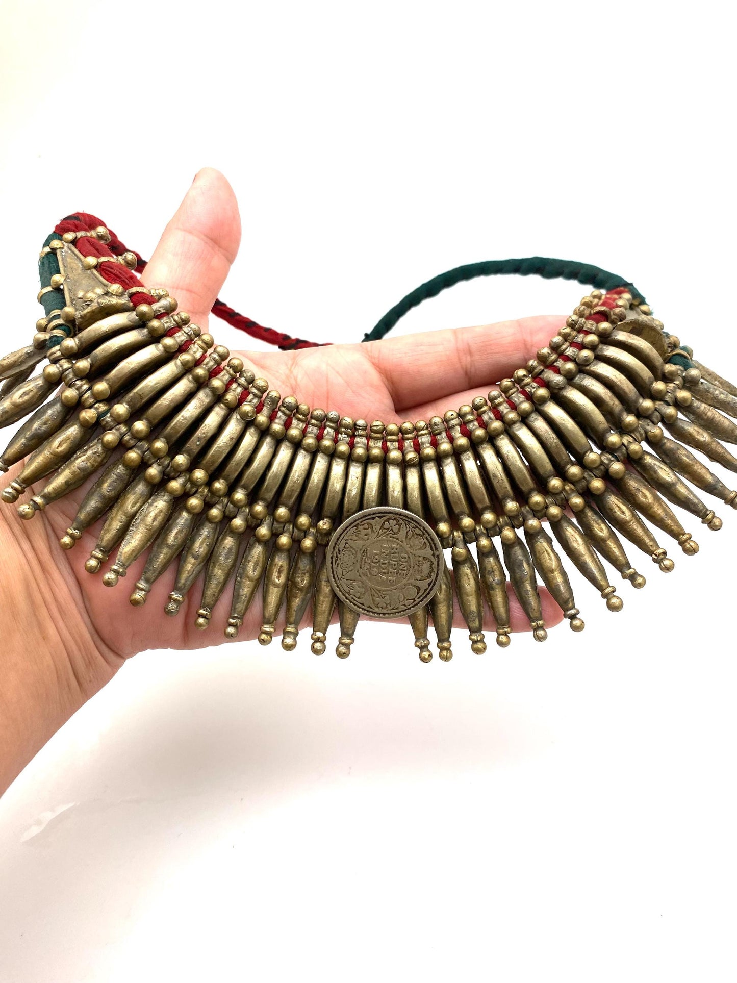 Traditional choker, ethnic design, handcrafted,tibetan silver,Nepalese
