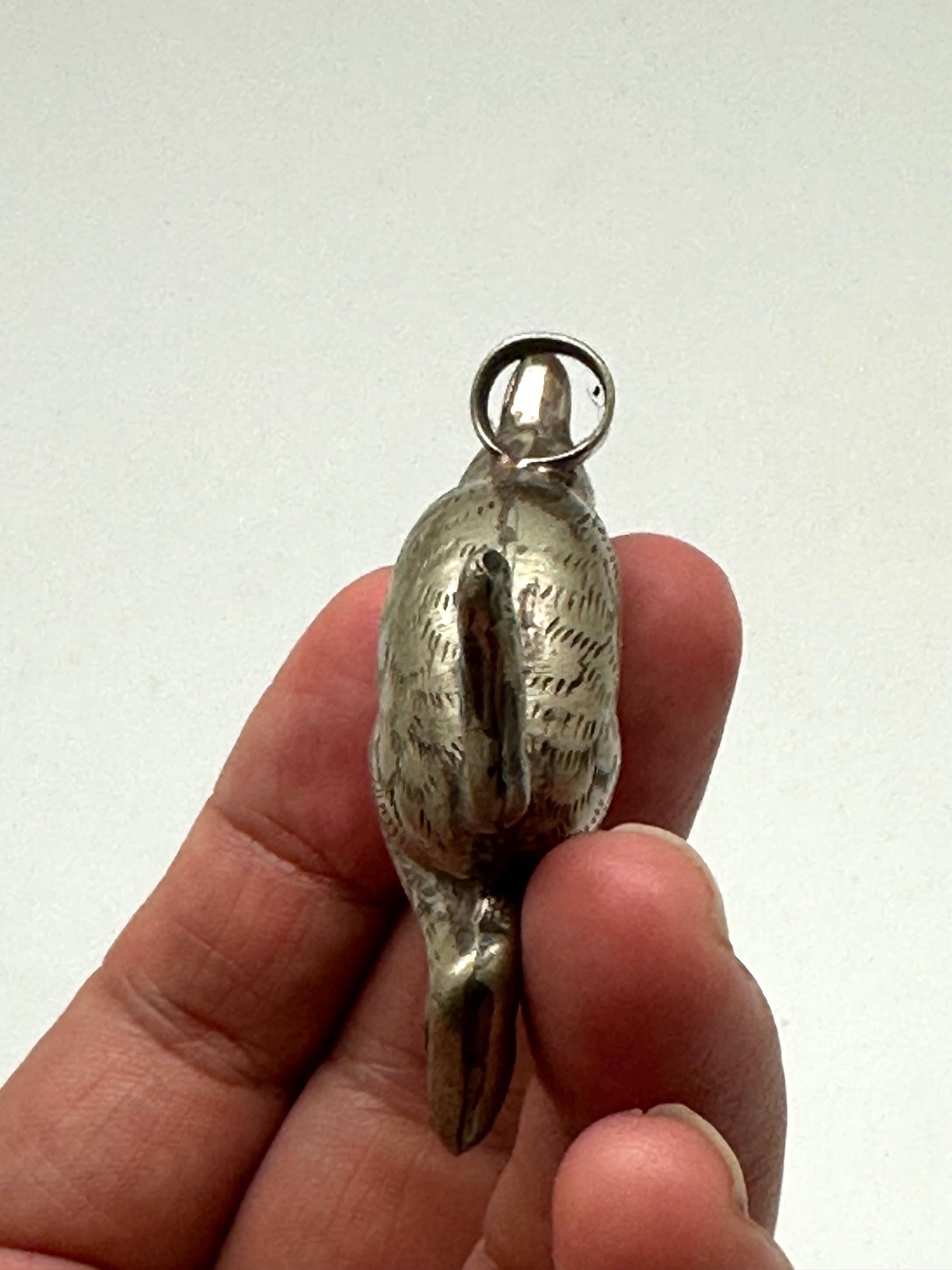 Kangaroo pendant,handcrafted,Tibetan silver, Nepalese