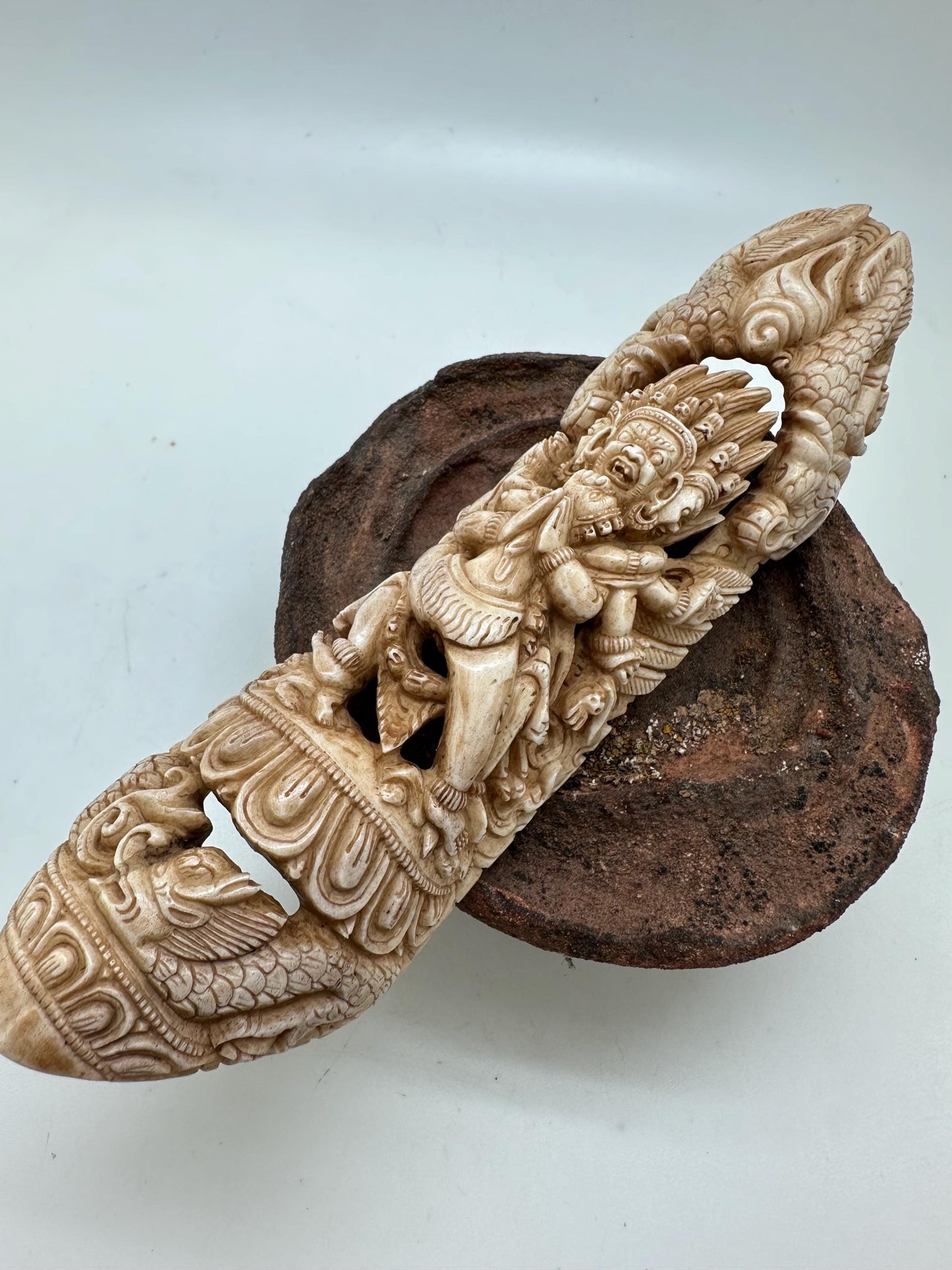 vajra kilaya, master handcrafted Yak bone, country tantric Buddhist,
