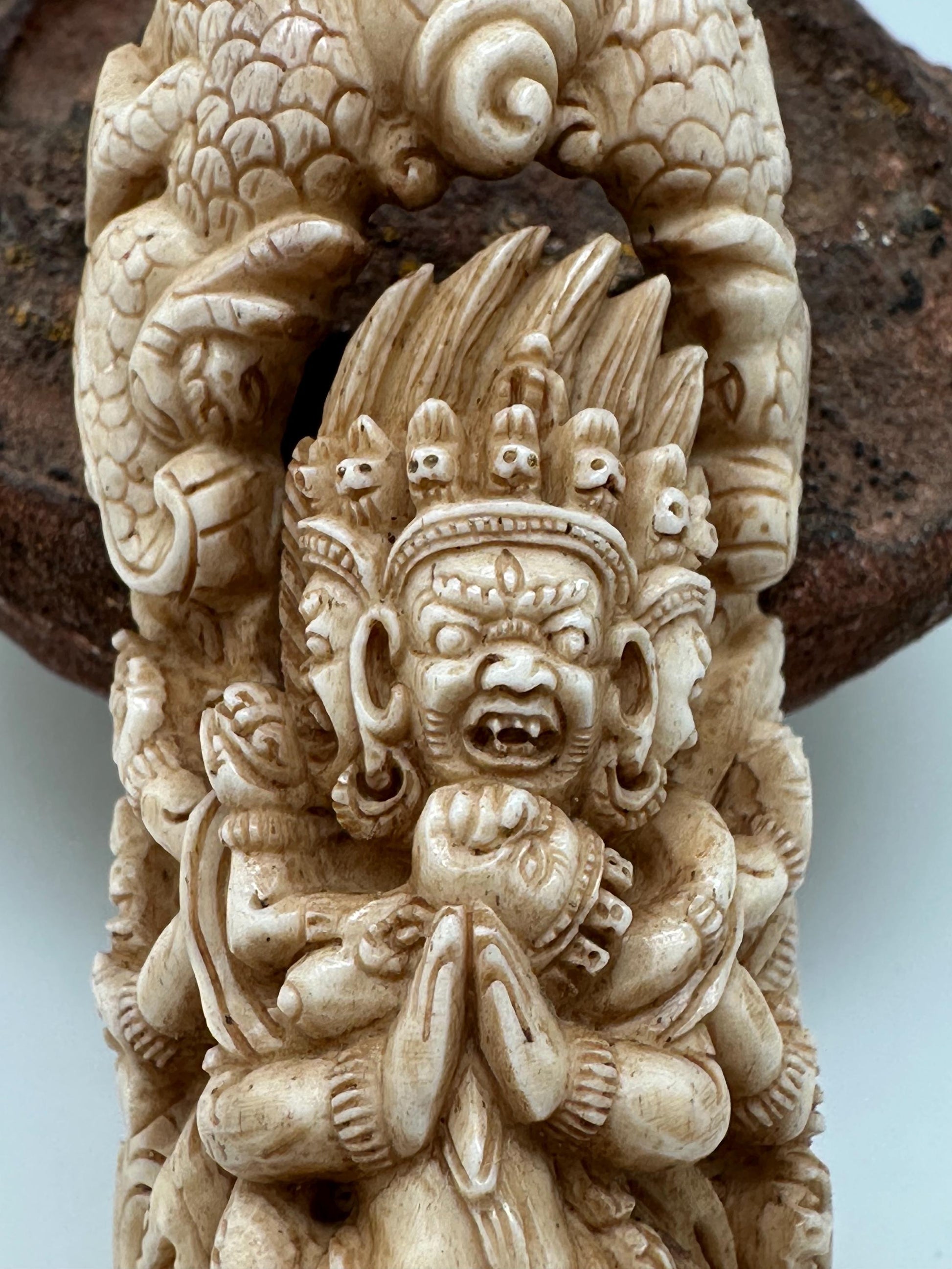 vajra kilaya, master handcrafted Yak bone, country tantric Buddhist,