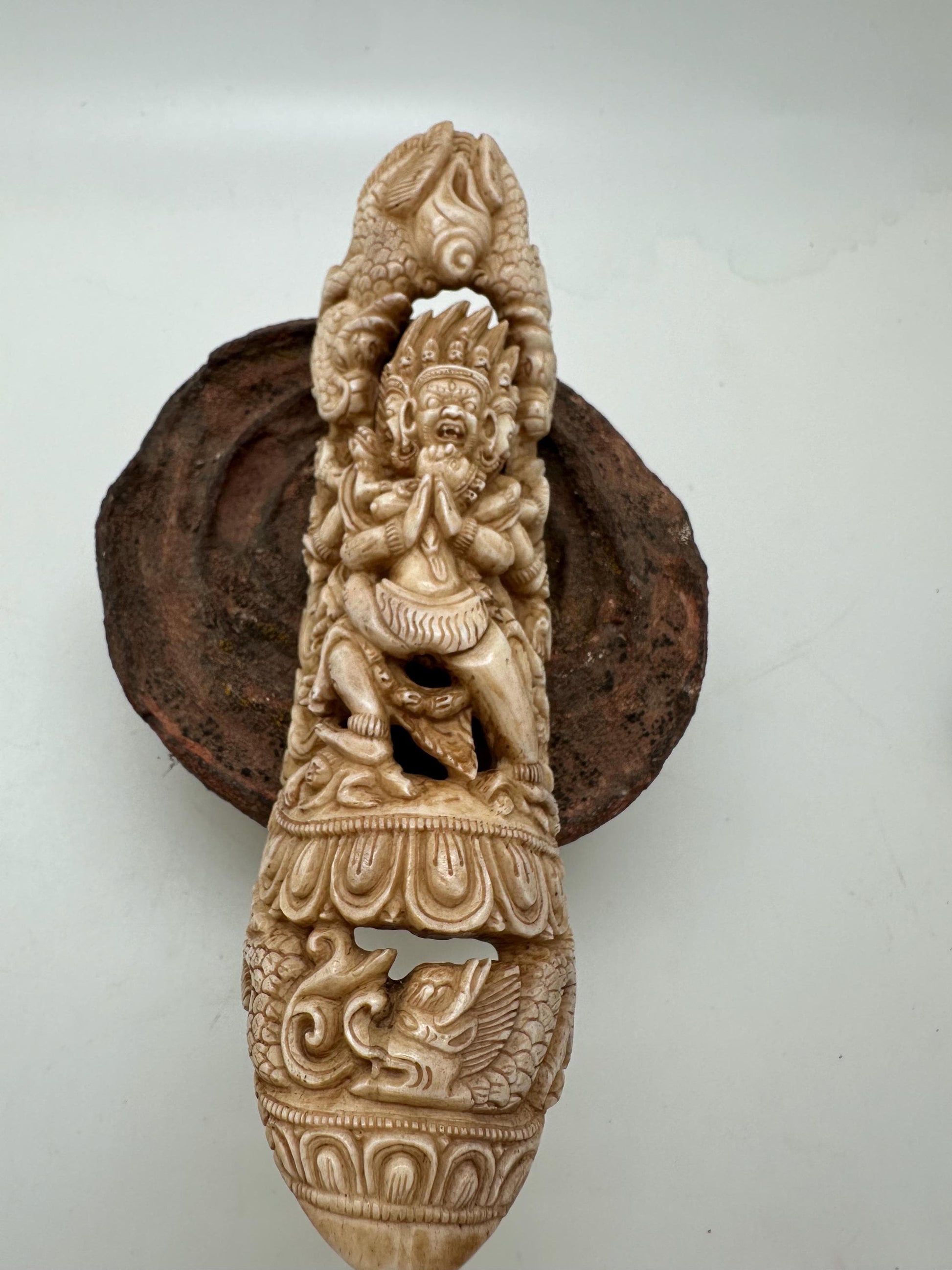 vajra kilaya, master handcrafted Yak bone, country tantric Buddhist,
