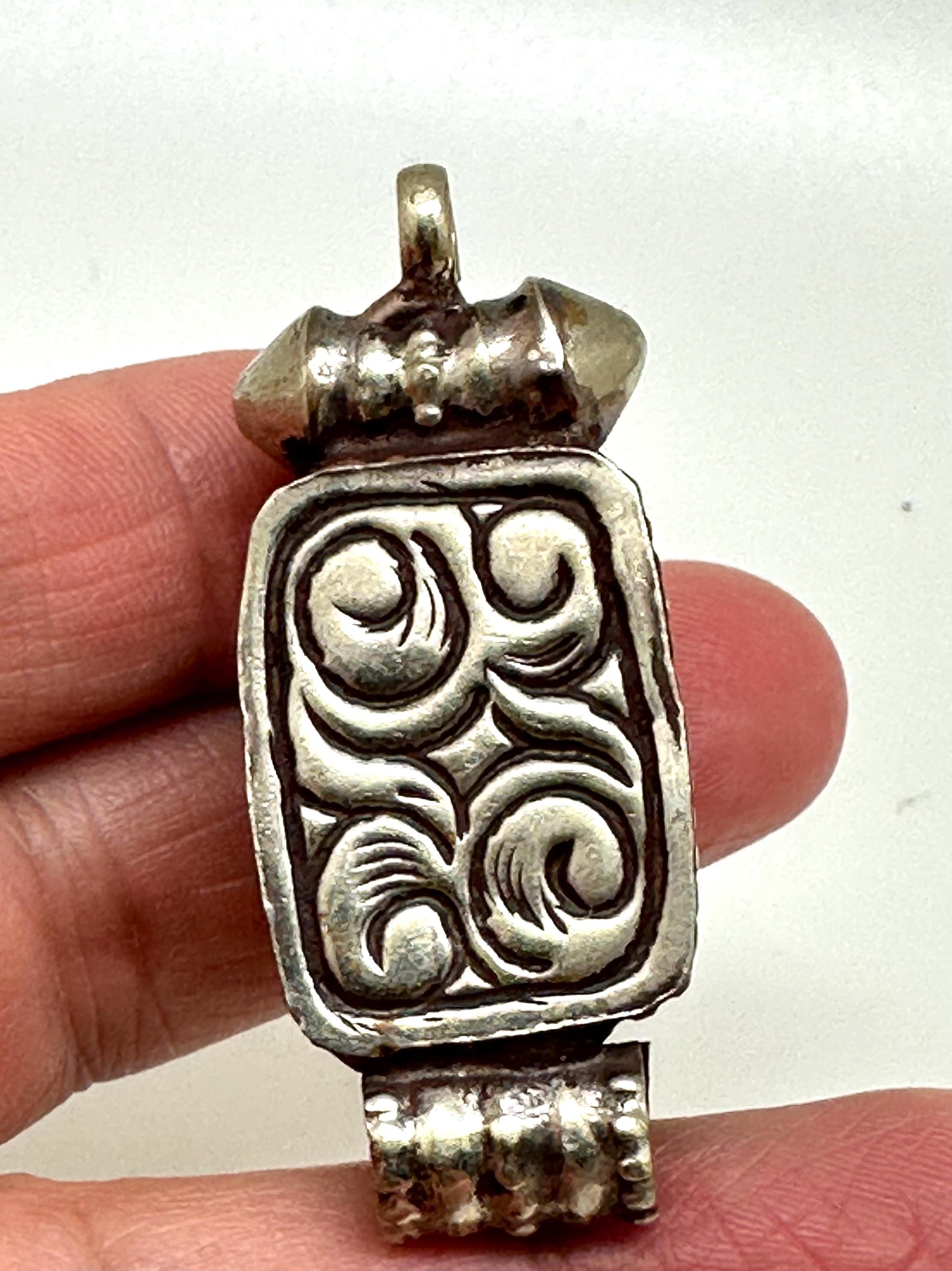 Bamboo coral,handcrafted,tibetan silver,ethnic style, turquoise,43mmX17mm