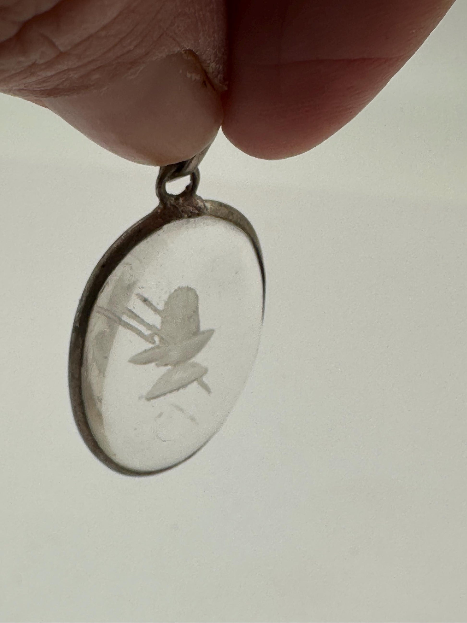 quartz crystal, shiva pendant, handcrafted,sterling silver,Nepalese